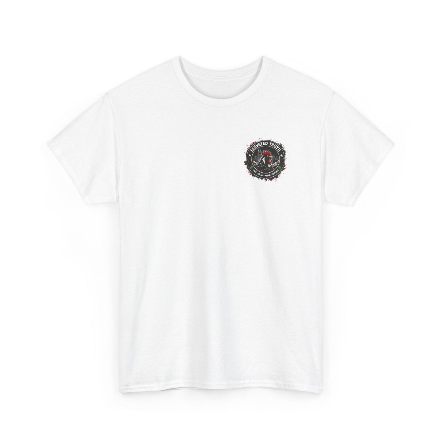 Funny Badass Rooster T-Shirt — "Best Part of My Day Is F*cking Yours Up"