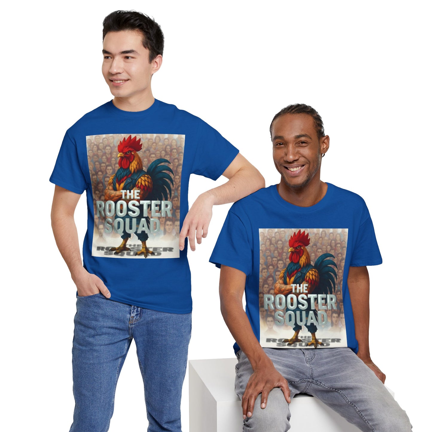 Rooster Squad T-Shirt — Rock With Our Flock Tee