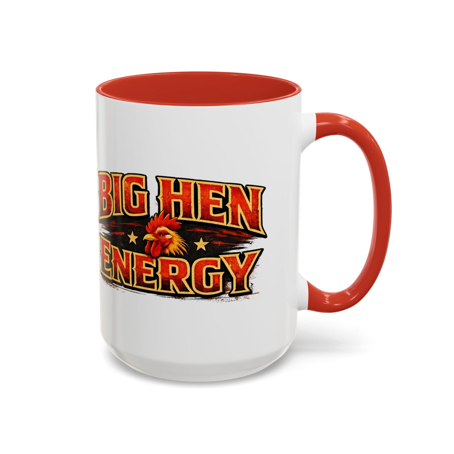 Rooster Squad Coffee Mug — “Big Hen Energy” Funny Farm Chicken Gift