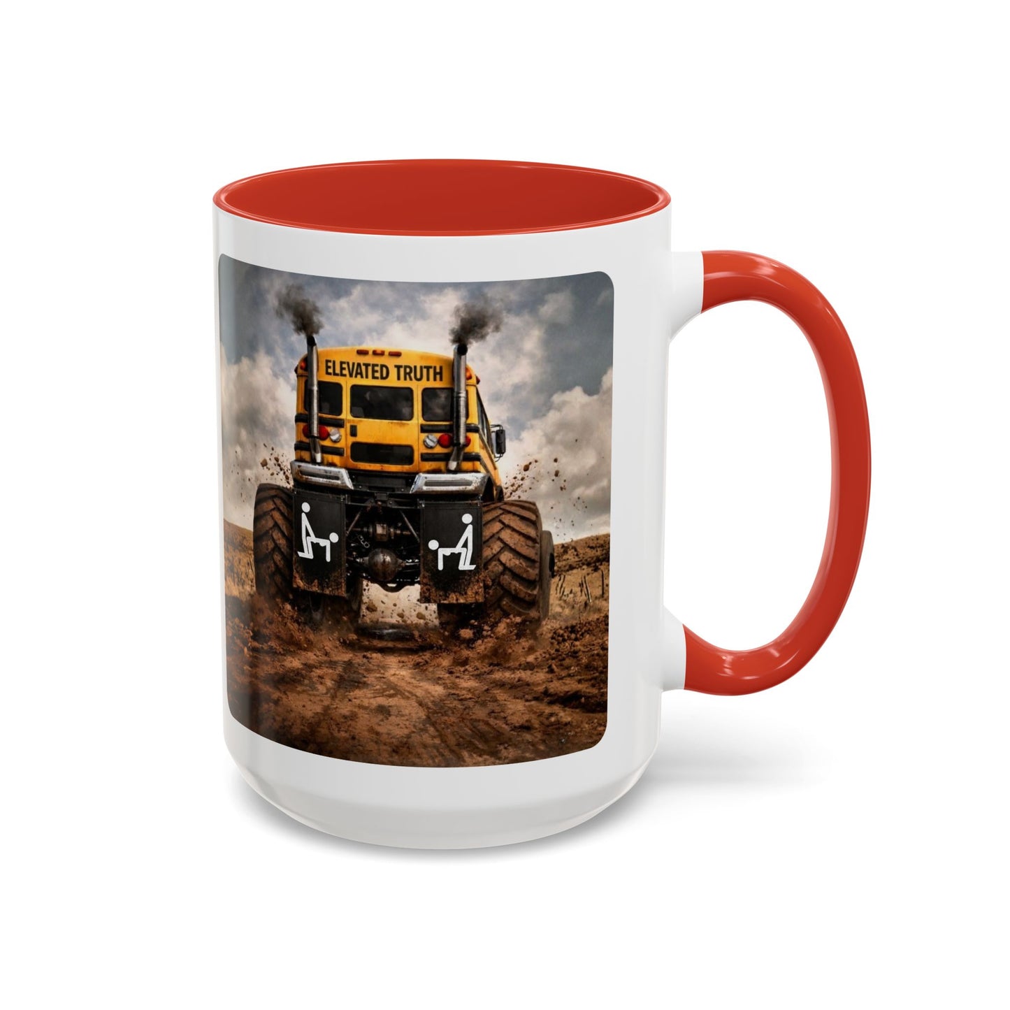 ELEVATED TRUTH MONSTER BUS Coffee Mug — 'Elevated Truth'  SAVING THE STREETS Gift (11/15 oz)