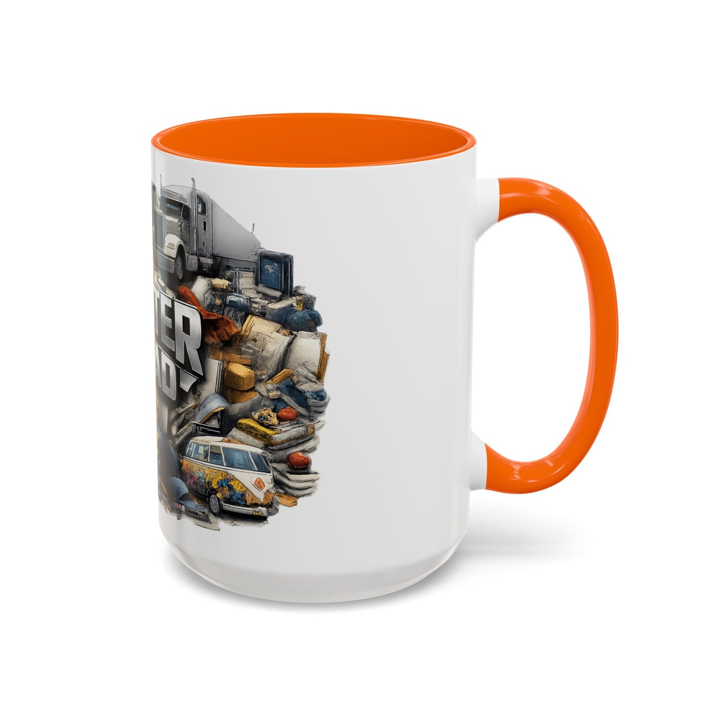 Rooster Squad Accent Coffee Mug — 'Rooster Squad, Loud and Proud' Bright Ceramic Mug