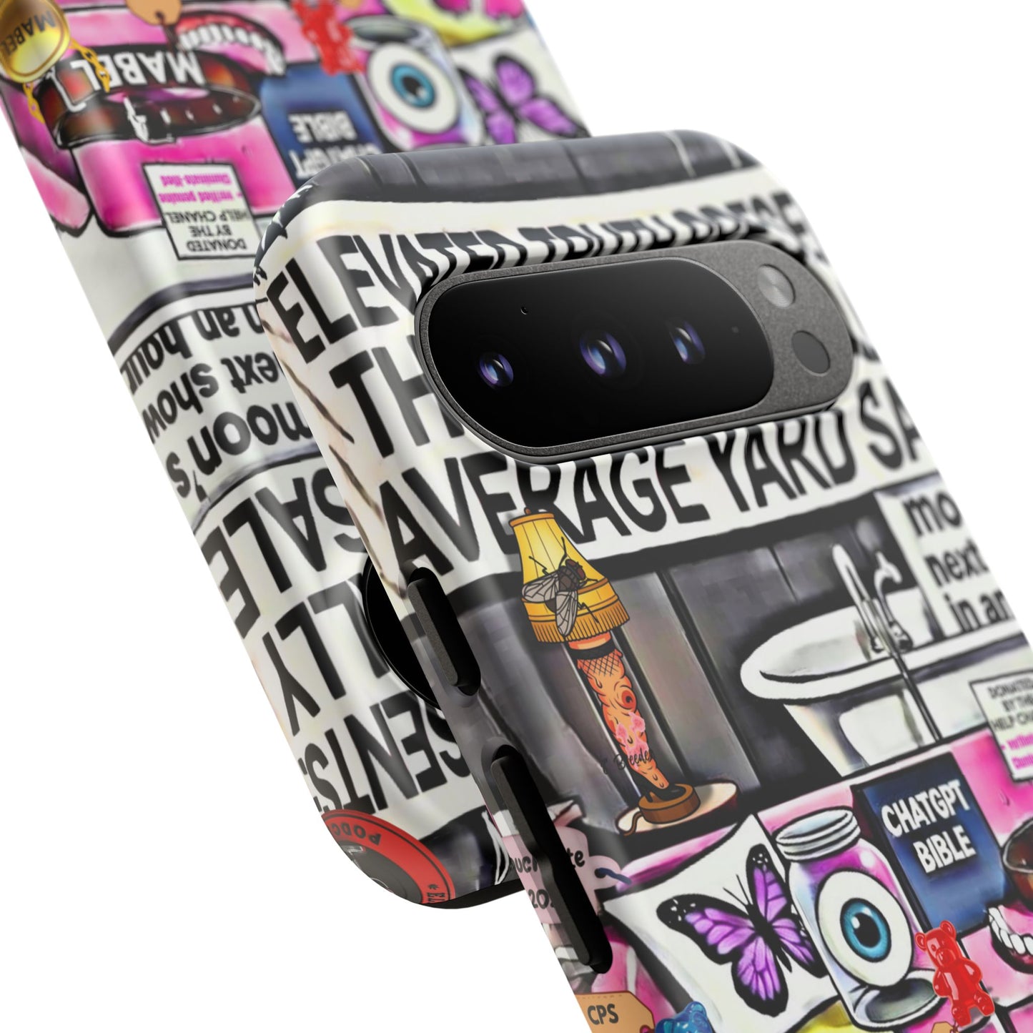 Full - 'Elevated Truth Presents: The Exceptionally Average Yard Sale' Illustrated Design