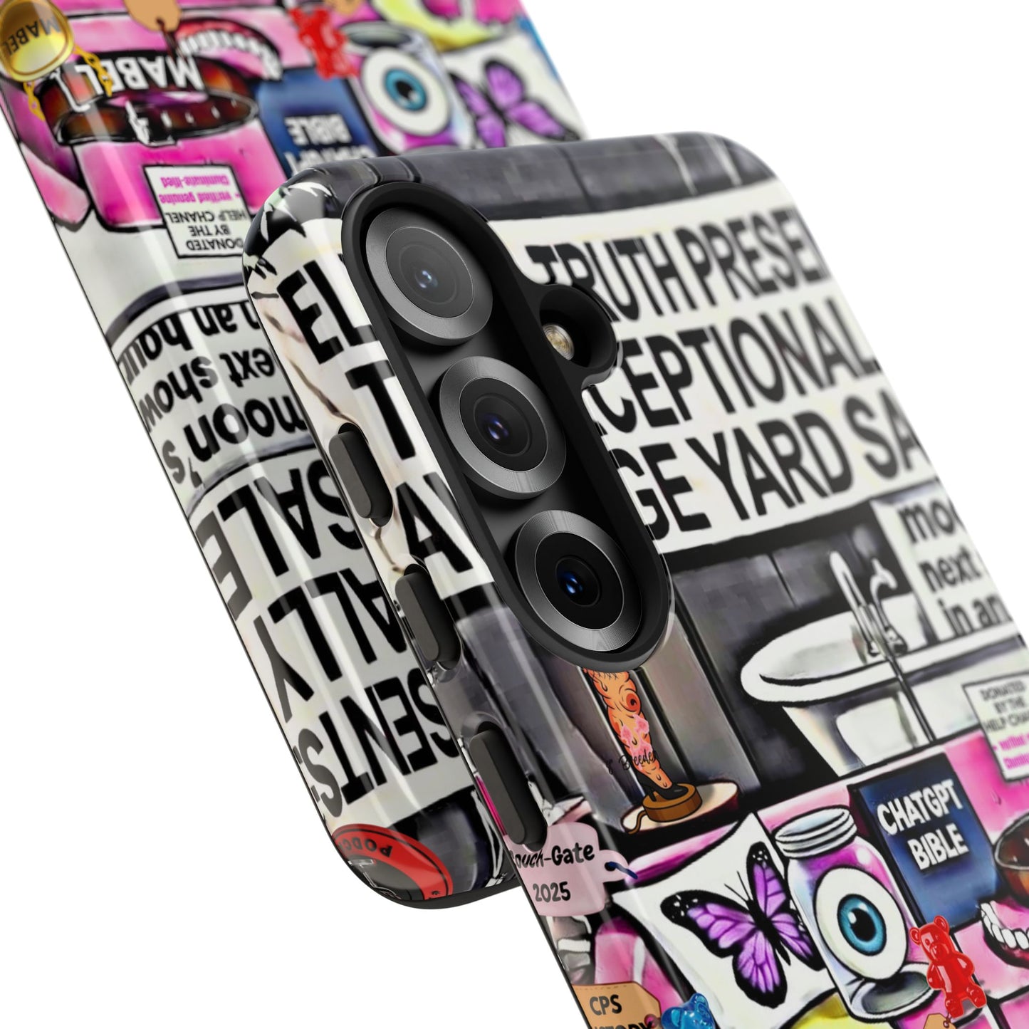 Full - 'Elevated Truth Presents: The Exceptionally Average Yard Sale' Illustrated Design