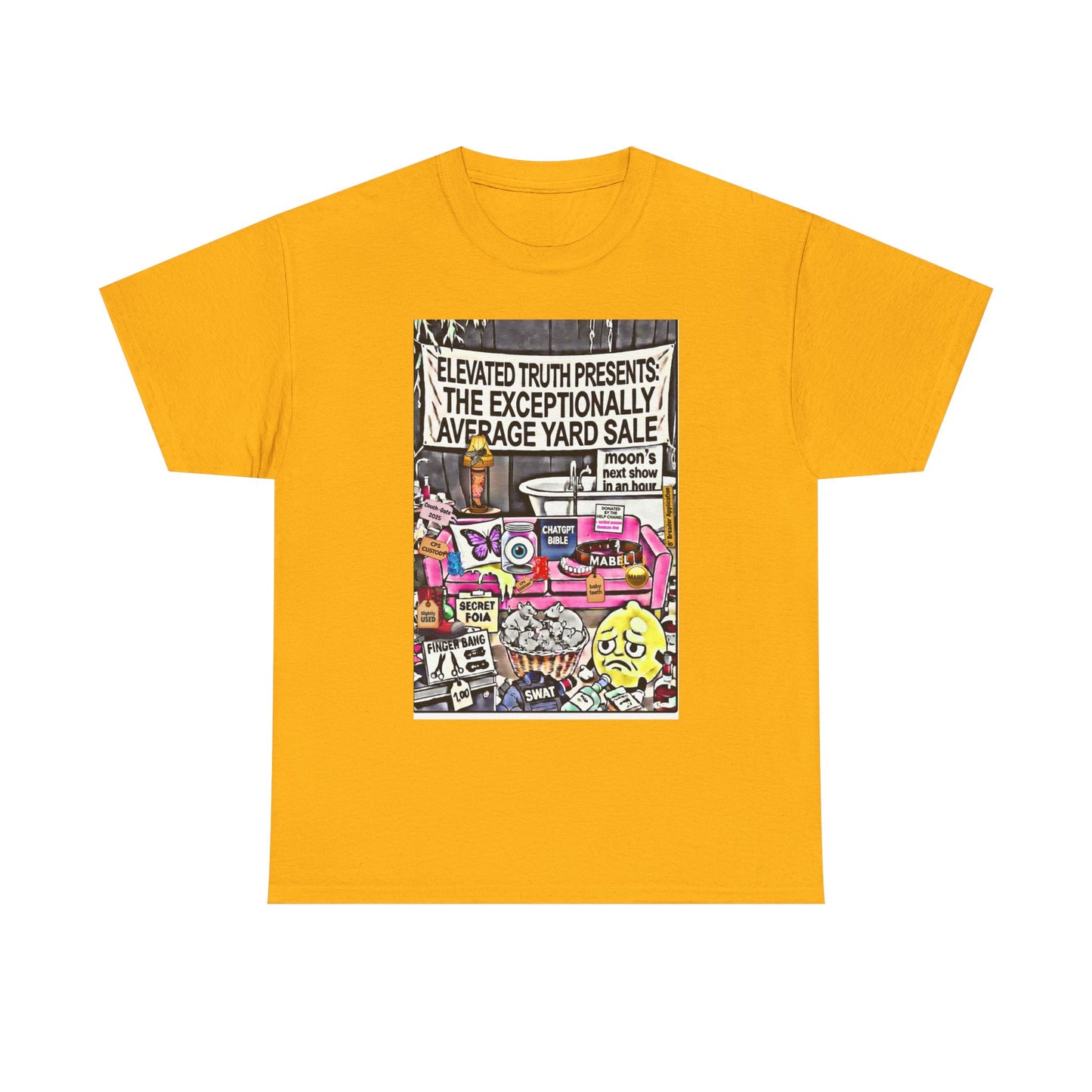 Funny YouTube Streets 'End of the Year YARDSALE!' T‑Shirt