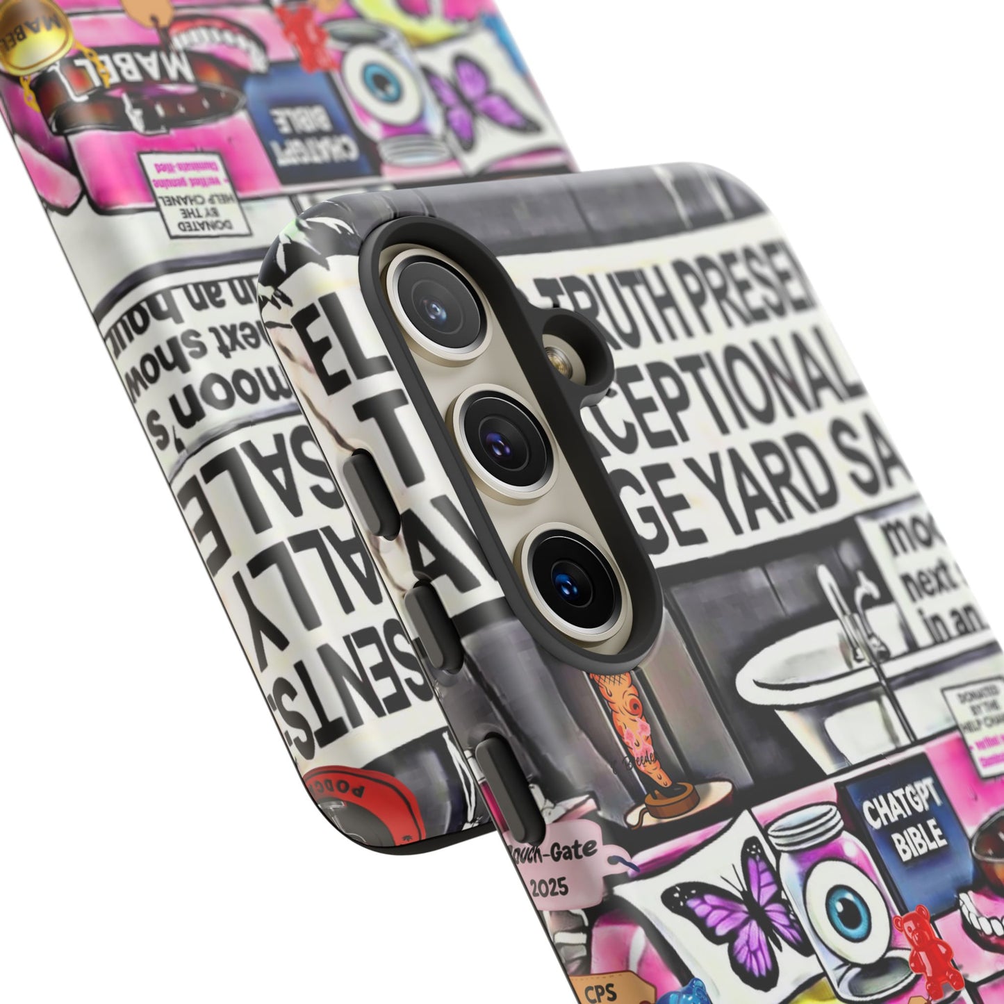 Full - 'Elevated Truth Presents: The Exceptionally Average Yard Sale' Illustrated Design