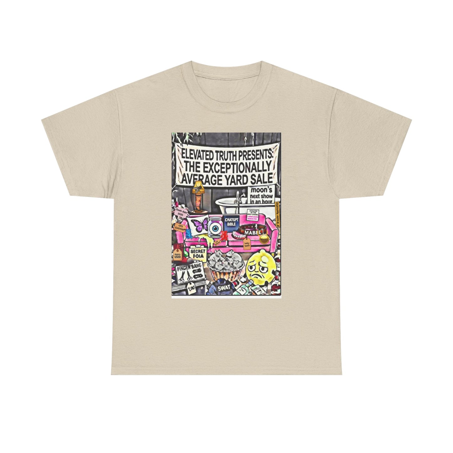 Funny YouTube Streets 'End of the Year YARDSALE!' T‑Shirt