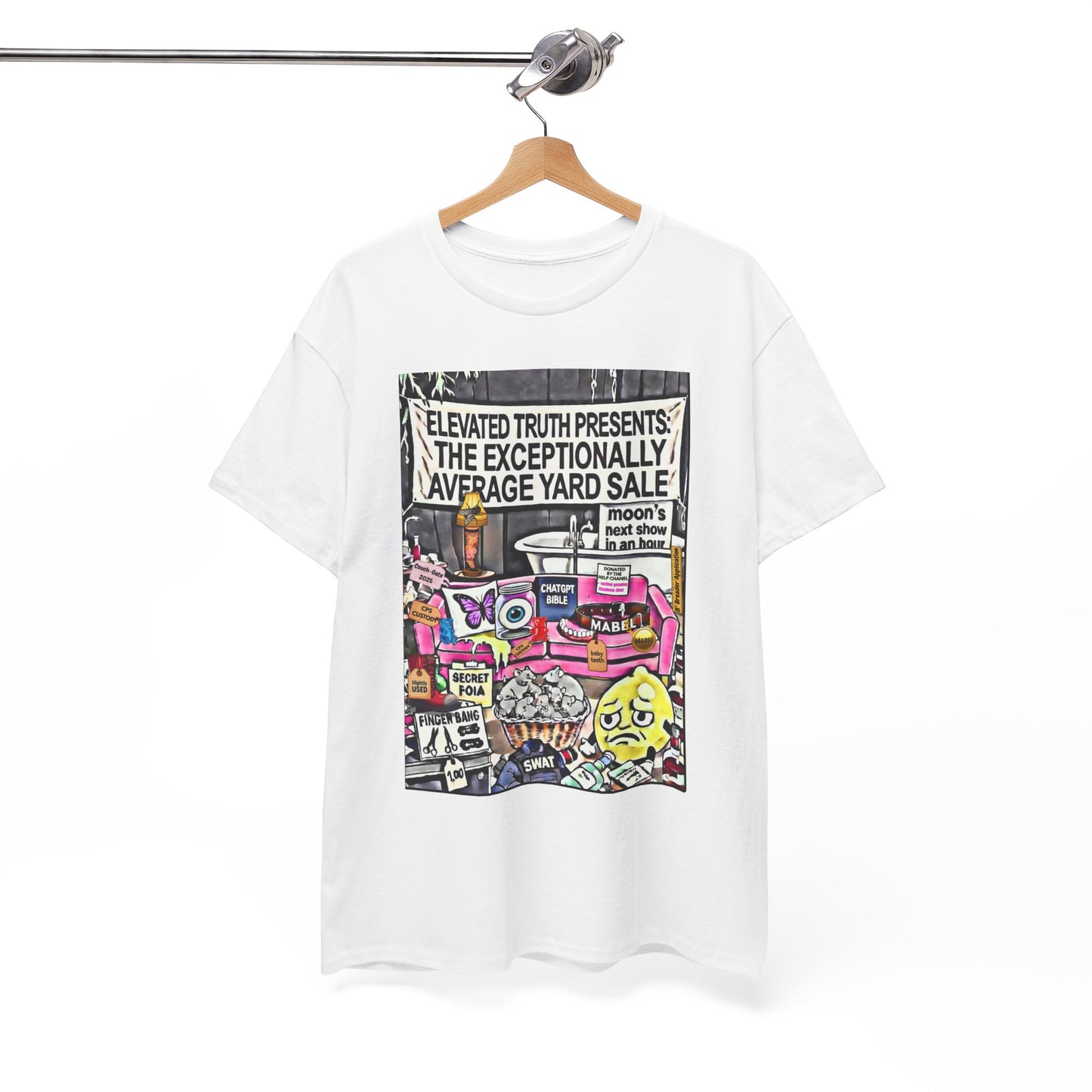 Funny YouTube Streets 'End of the Year YARDSALE!' T‑Shirt