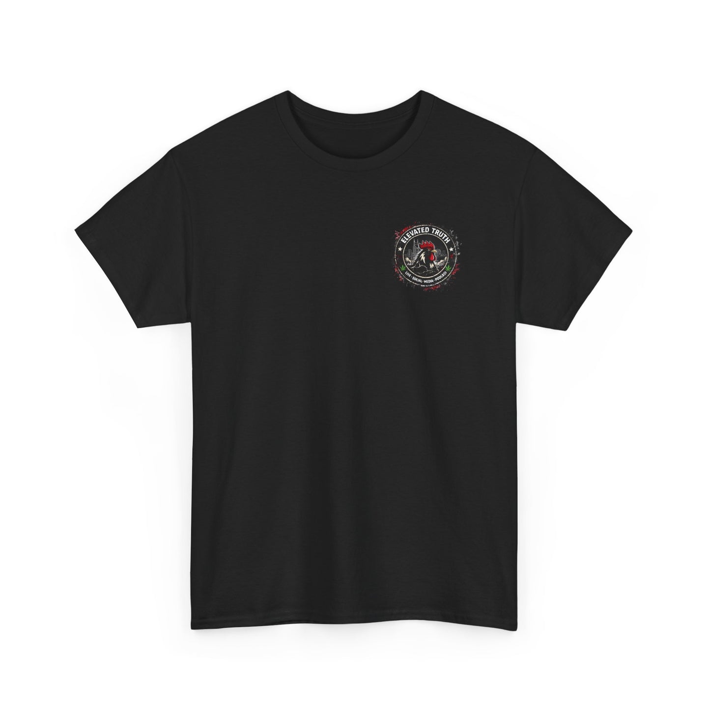 Funny Badass Rooster T-Shirt — "Best Part of My Day Is F*cking Yours Up"