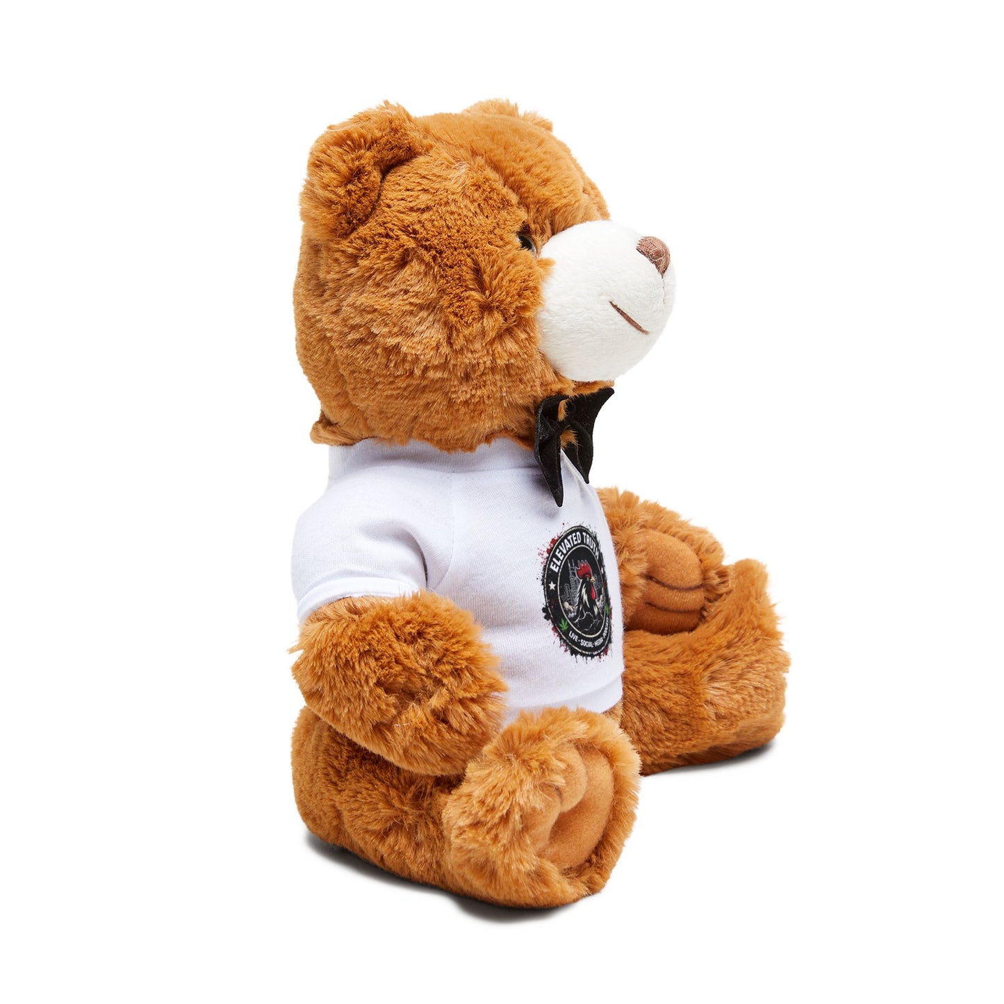Elevated Truth Logo Teddy Bear with T‑Shirt