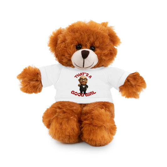 Plush Teddy Bear "THAT'S A GOOD GIRL" — Personalized Graphic Stuffed Animal