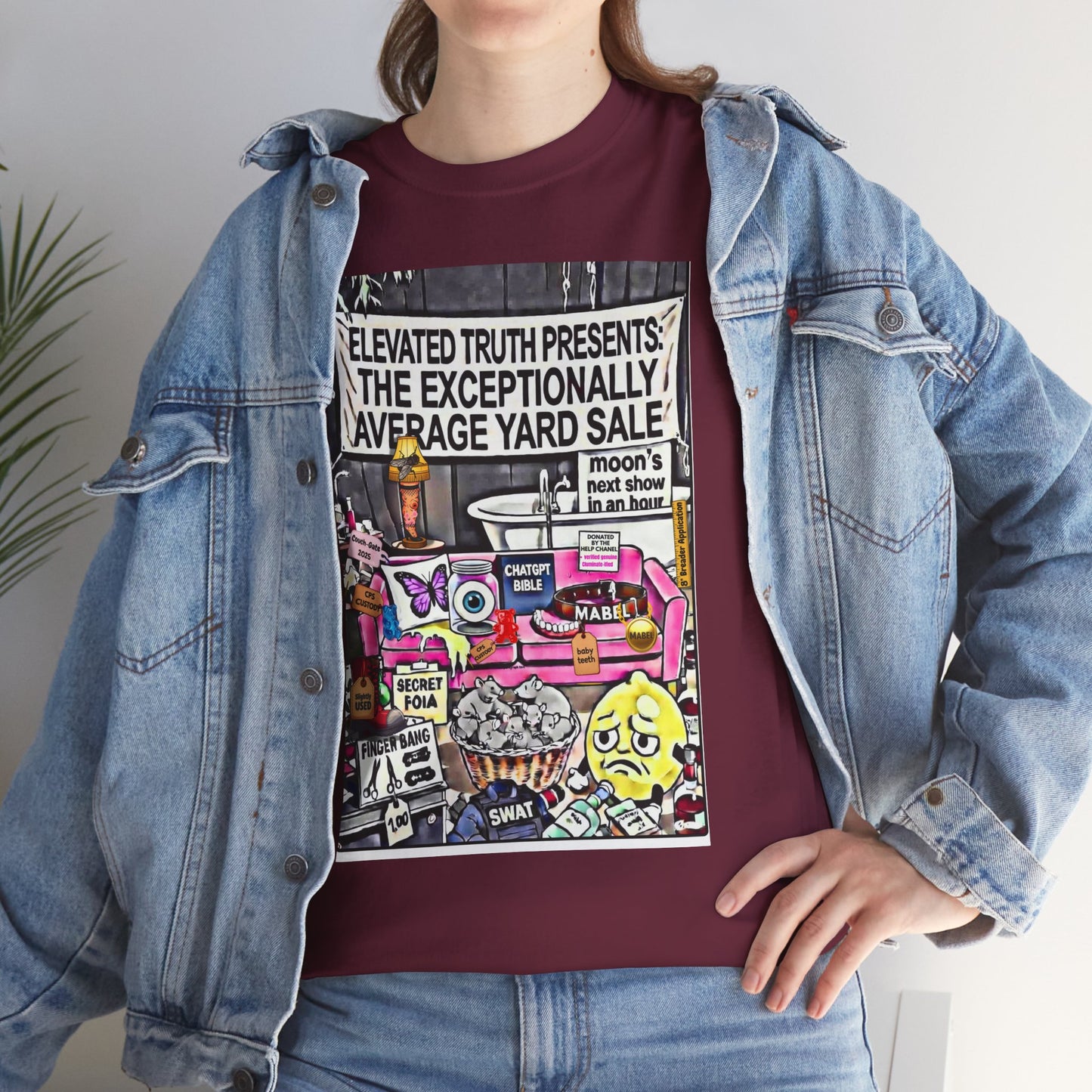 Funny YouTube Streets 'End of the Year YARDSALE!' T‑Shirt