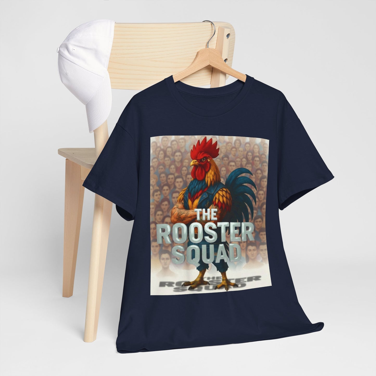 Rooster Squad T-Shirt — Rock With Our Flock Tee