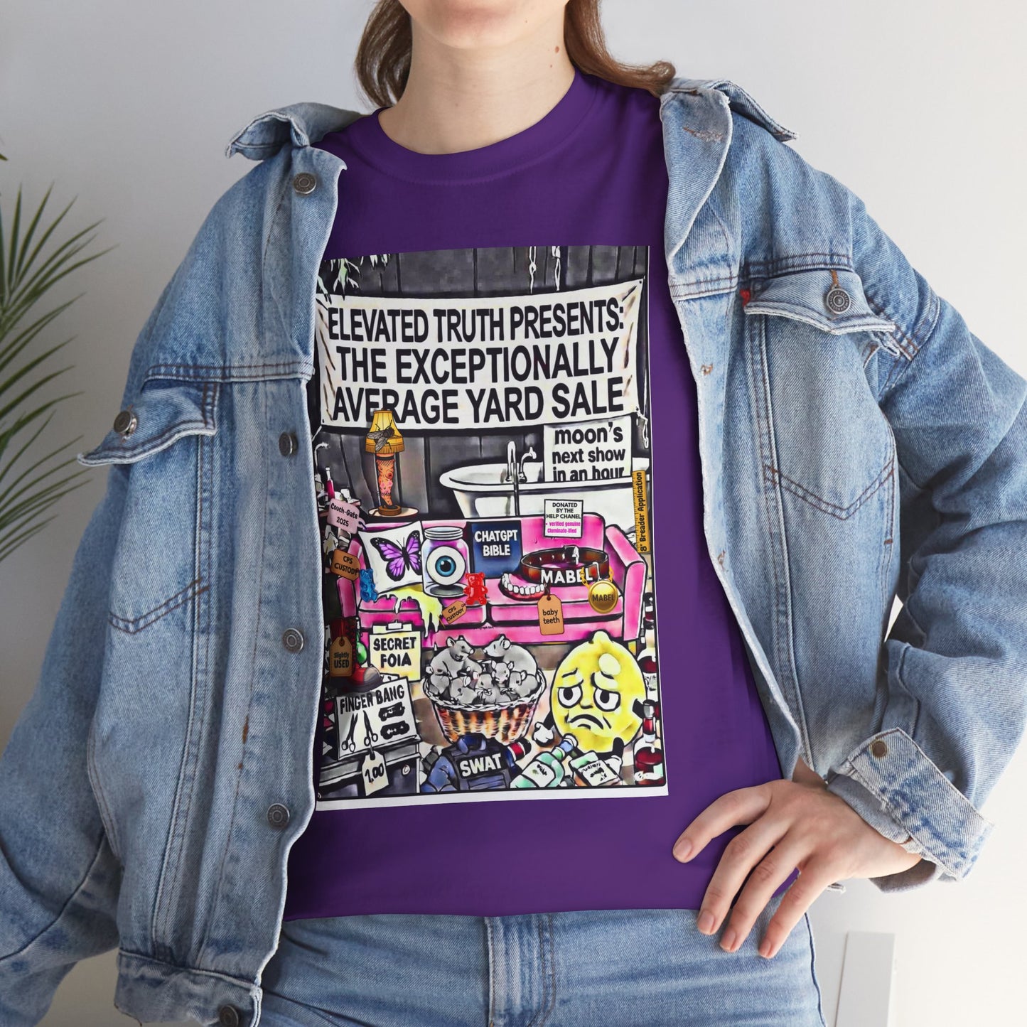 Funny YouTube Streets 'End of the Year YARDSALE!' T‑Shirt