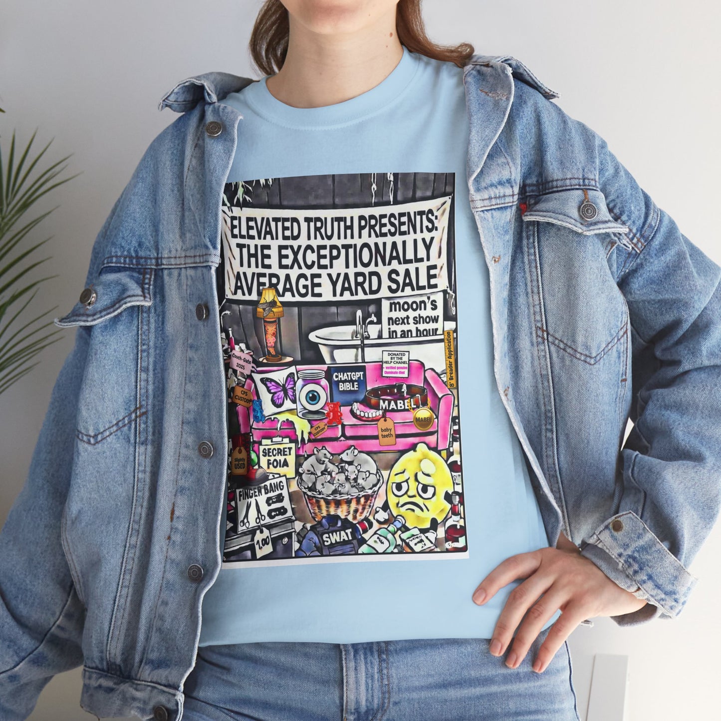 Funny YouTube Streets 'End of the Year YARDSALE!' T‑Shirt