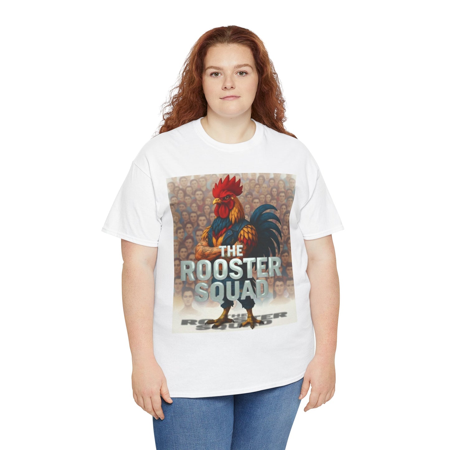 Rooster Squad T-Shirt — Rock With Our Flock Tee