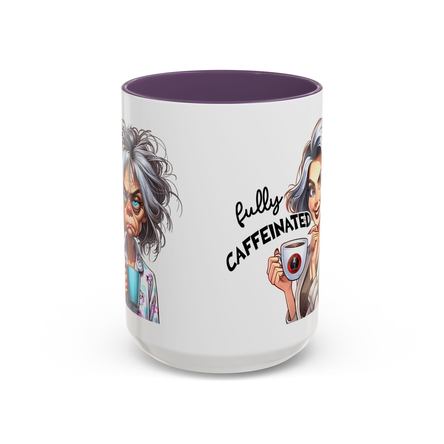 Funny Before & After Coffee Mug — Haggard Before, Fabulous After (11/15oz)