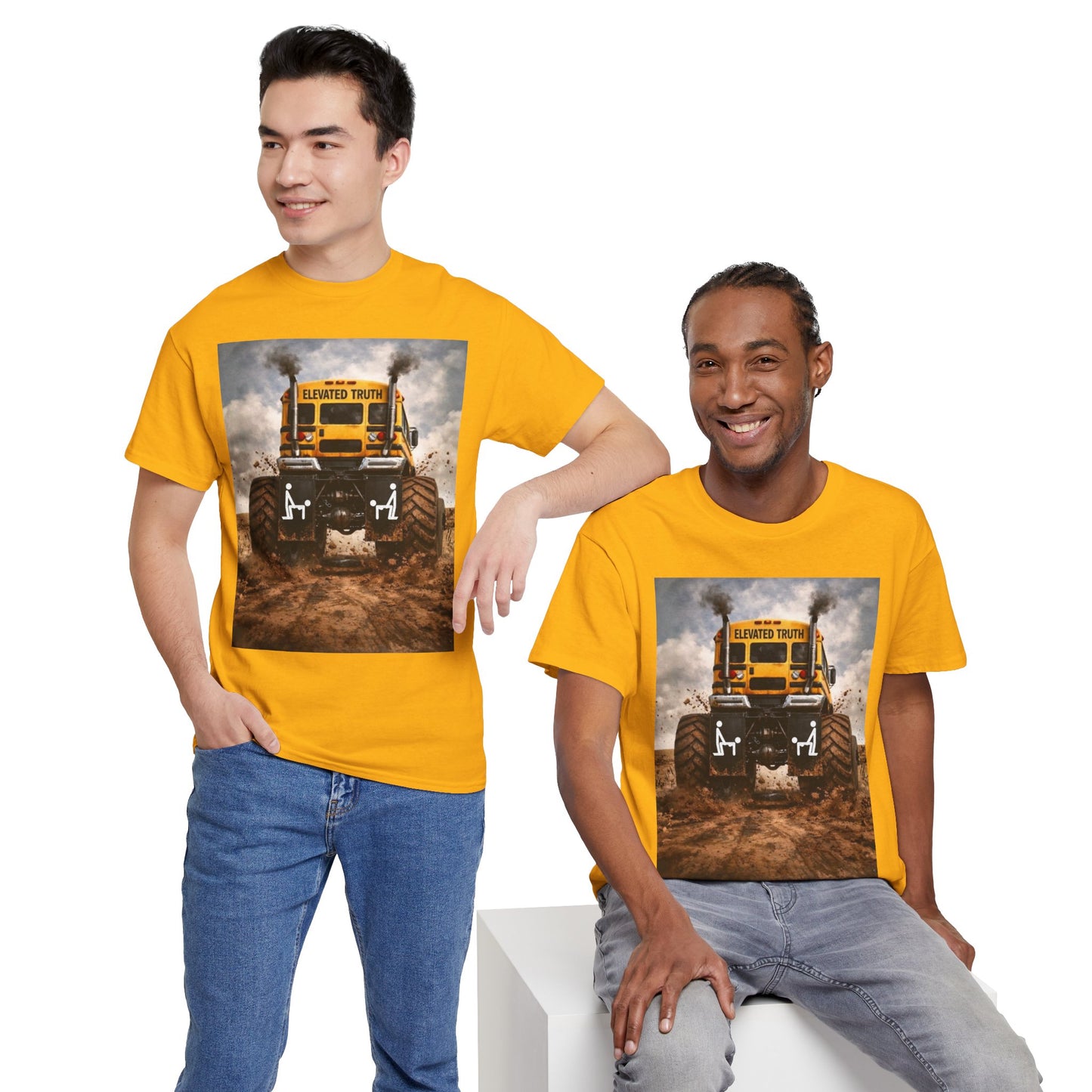 ELEVATED TRUTH'S MONSTER BUS   Graphic T-Shirt