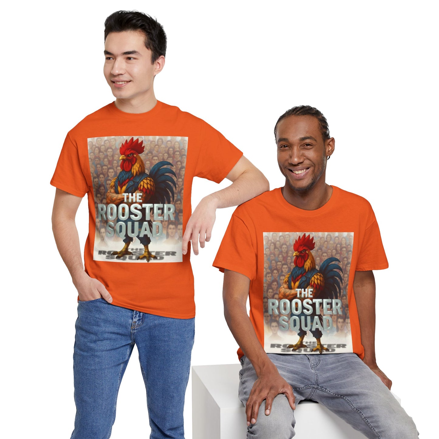 Rooster Squad T-Shirt — Rock With Our Flock Tee