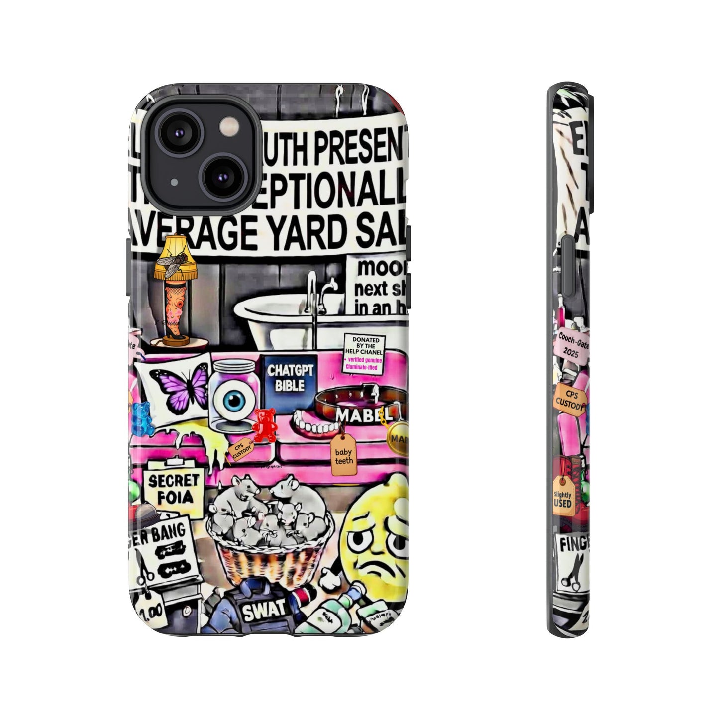 Full - 'Elevated Truth Presents: The Exceptionally Average Yard Sale' Illustrated Design