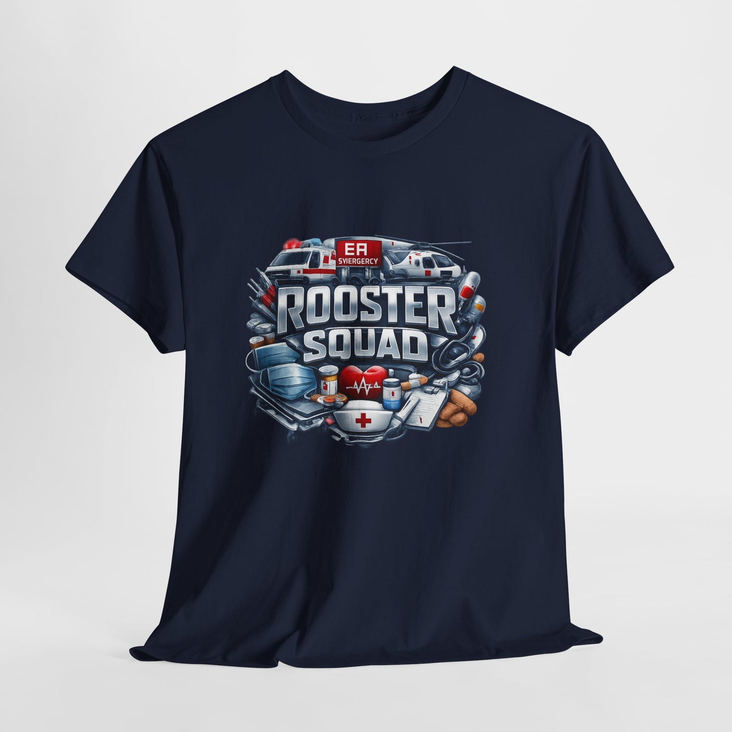 Rooster Squad ER Team T-Shirt — Emergency Medical Technician Paramedic Tee