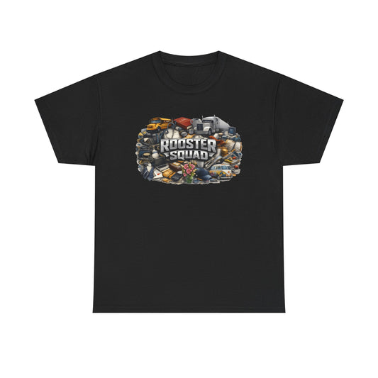 Rooster Squad STRONGER TOGETHER - WE ARE MANY — Vintage Farming / Barnyard Crew Shirt