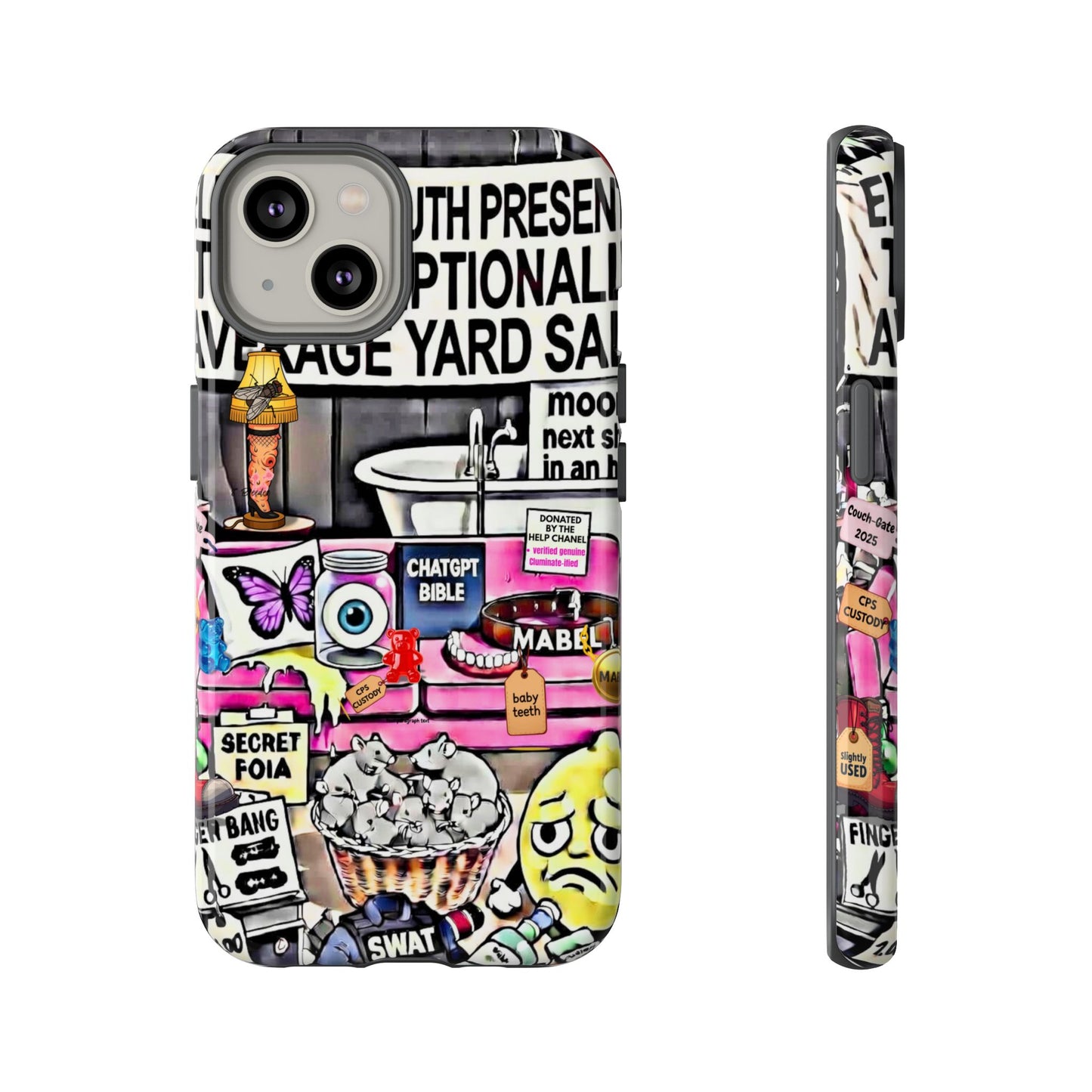 Full - 'Elevated Truth Presents: The Exceptionally Average Yard Sale' Illustrated Design