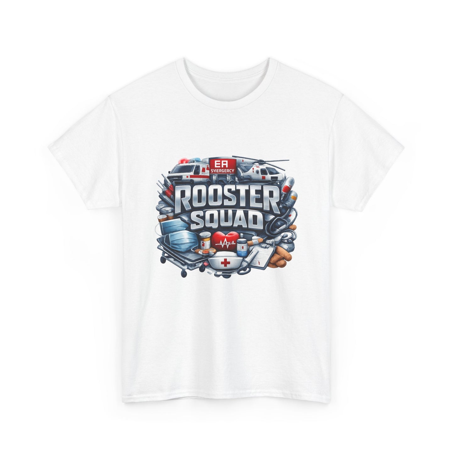 Rooster Squad ER Team T-Shirt — Emergency Medical Technician Paramedic Tee