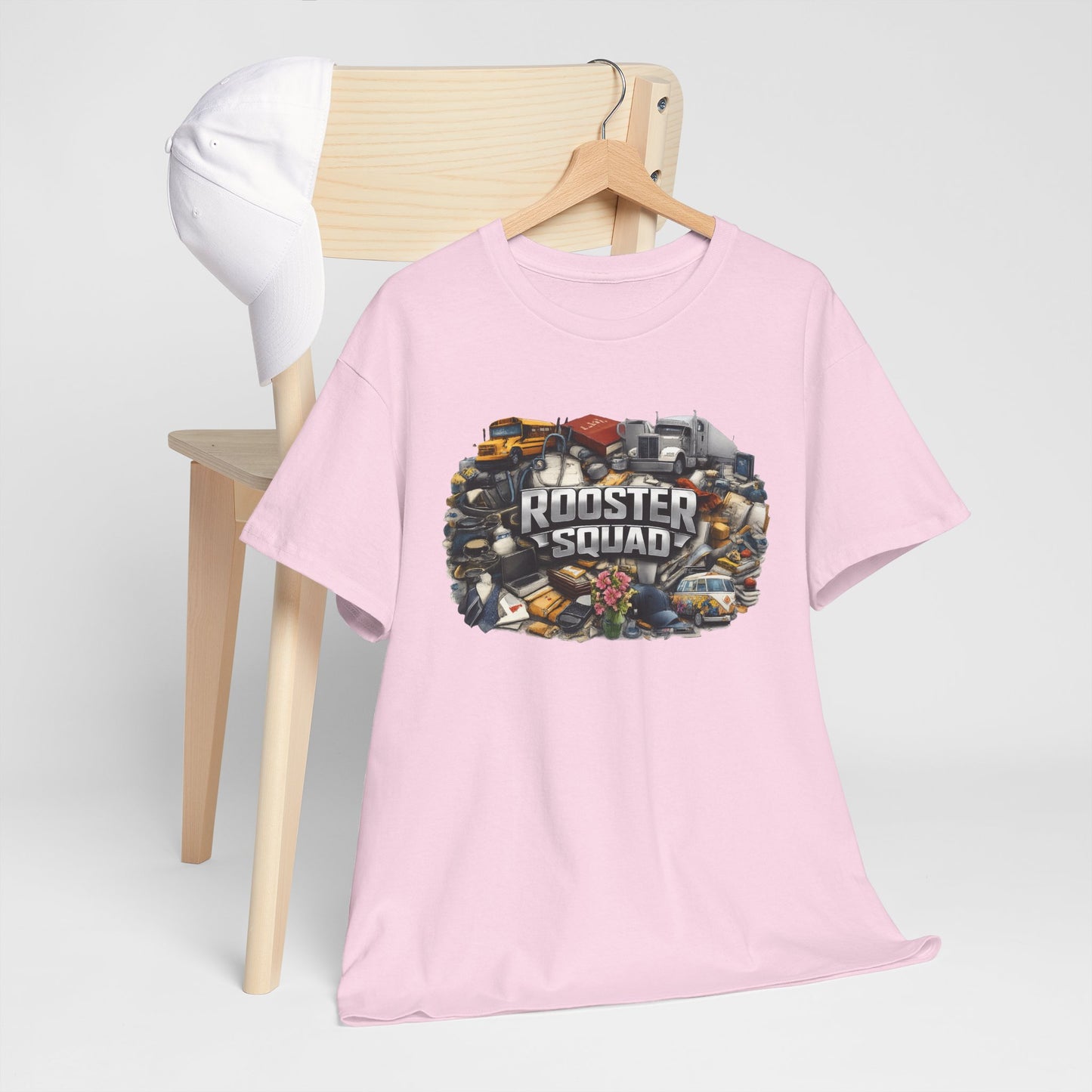 Rooster Squad STRONGER TOGETHER - WE ARE MANY — Vintage Farming / Barnyard Crew Shirt