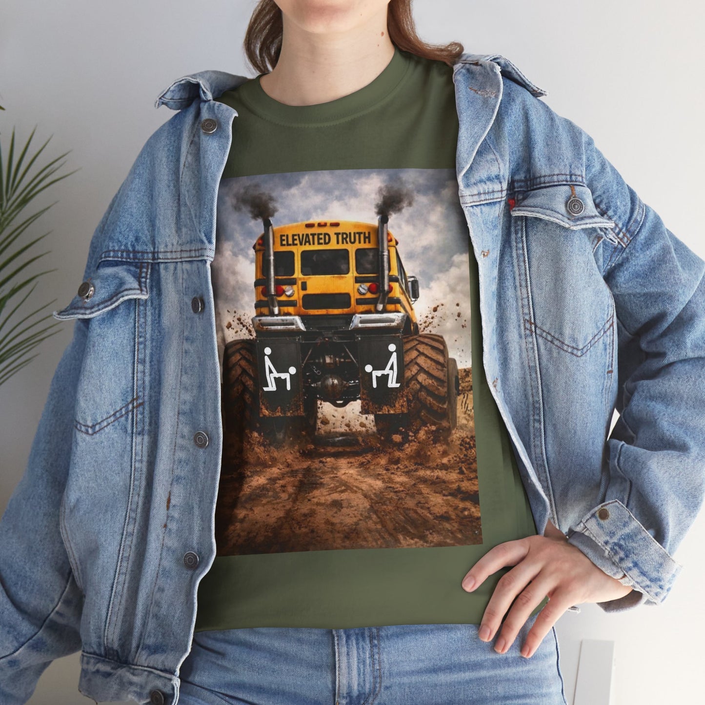ELEVATED TRUTH'S MONSTER BUS   Graphic T-Shirt