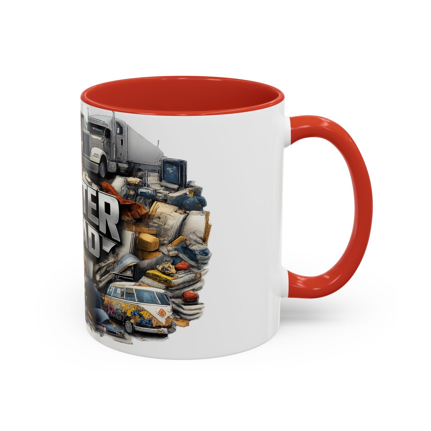 Rooster Squad Accent Coffee Mug — 'Rooster Squad, Loud and Proud' Bright Ceramic Mug