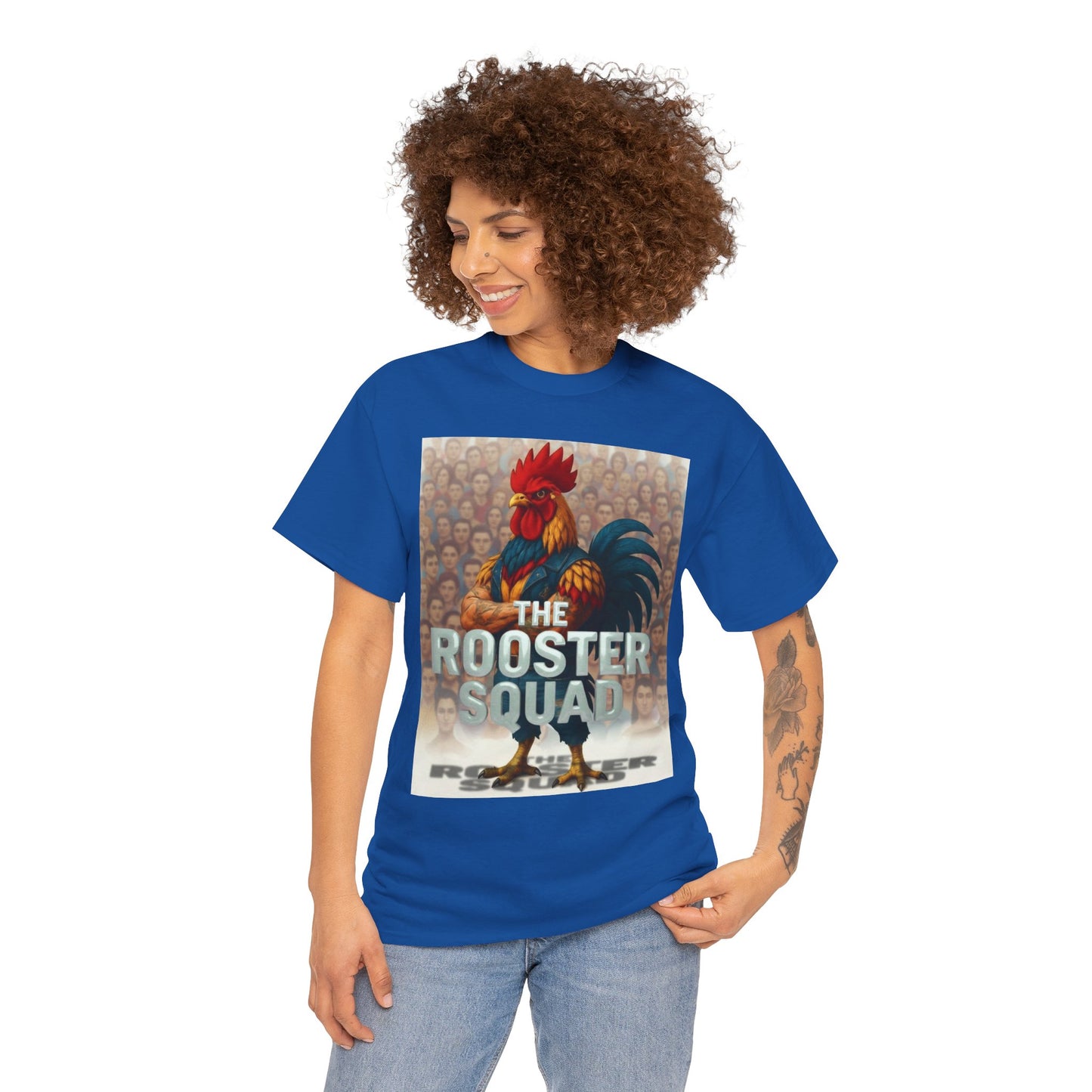 Rooster Squad T-Shirt — Rock With Our Flock Tee