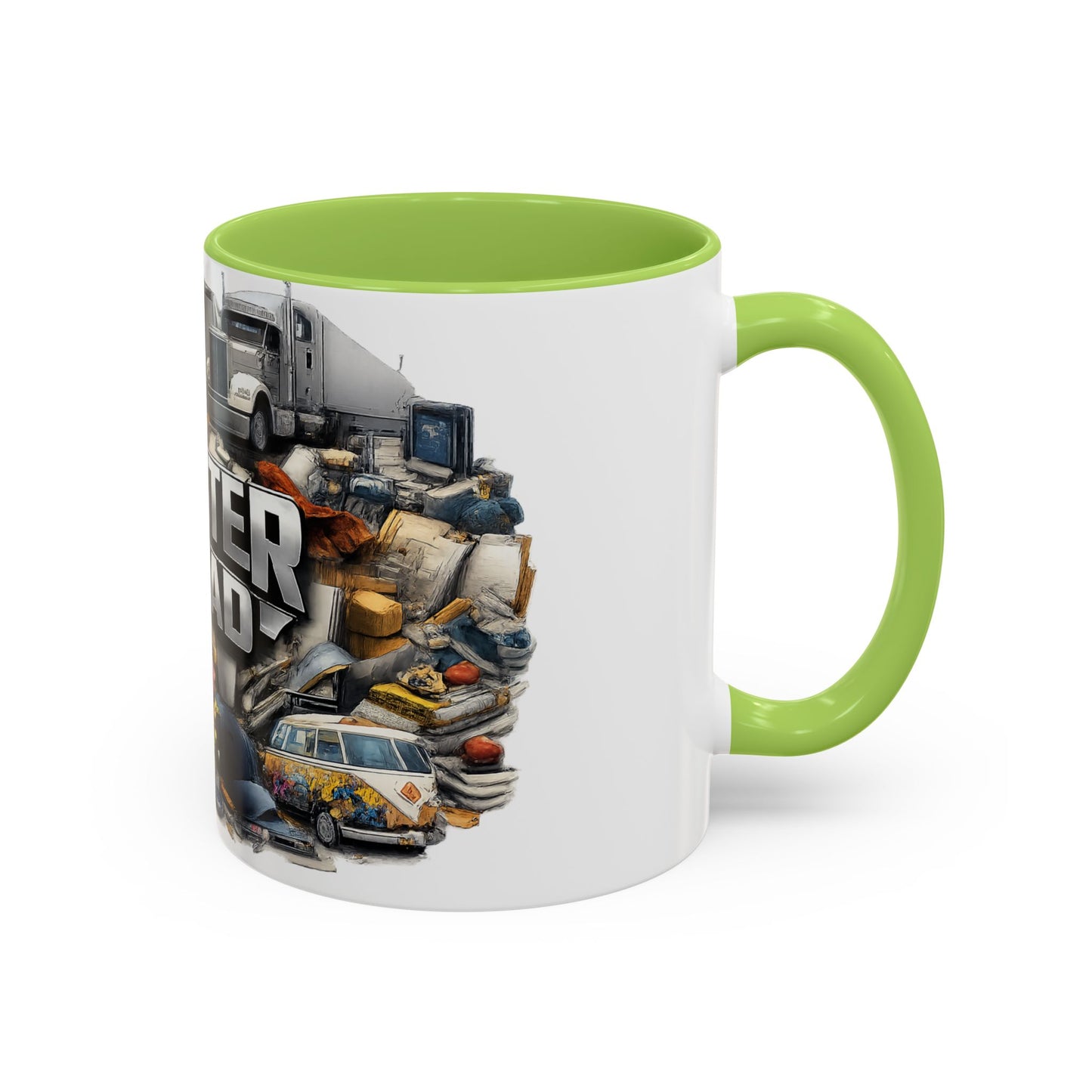 Rooster Squad Accent Coffee Mug — 'Rooster Squad, Loud and Proud' Bright Ceramic Mug
