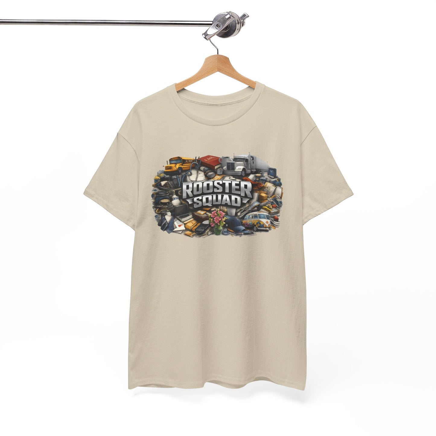 Rooster Squad STRONGER TOGETHER - WE ARE MANY — Vintage Farming / Barnyard Crew Shirt