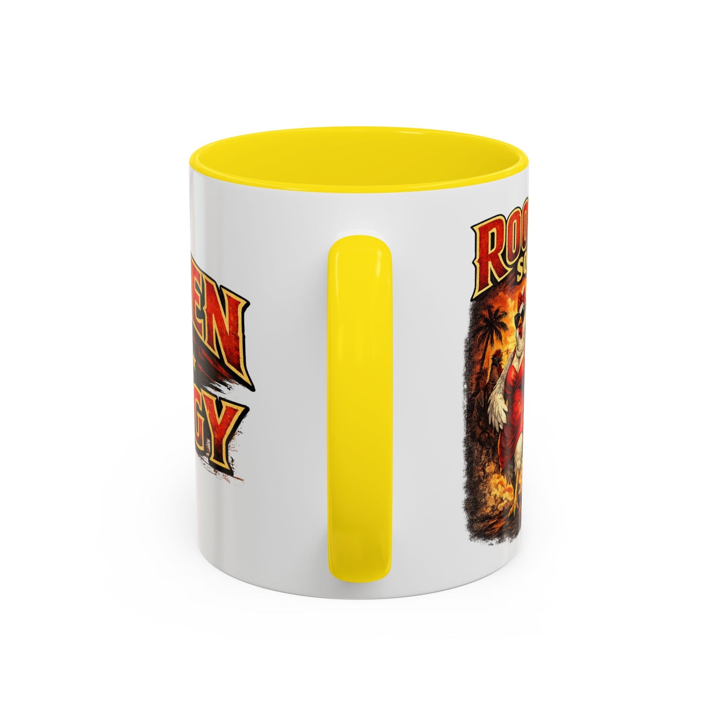 Rooster Squad Coffee Mug — “Big Hen Energy” Funny Farm Chicken Gift