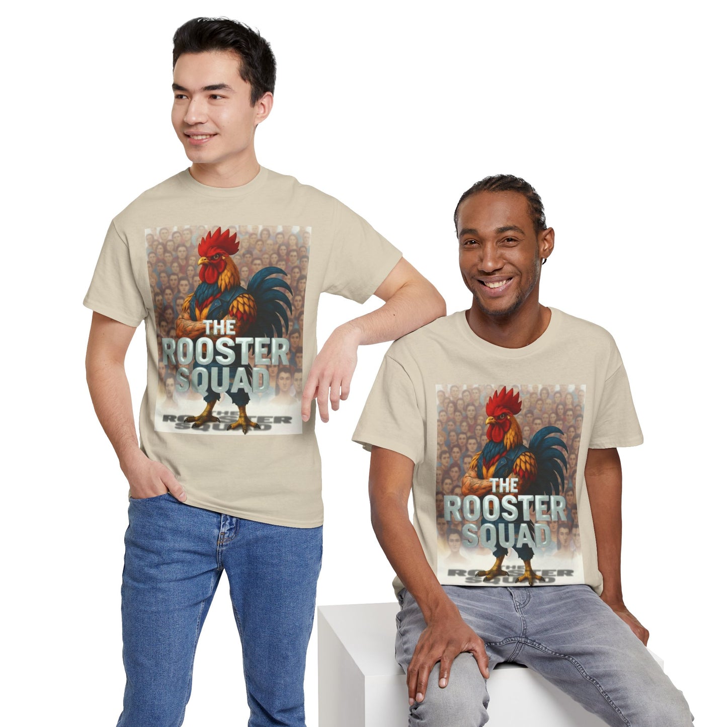 Rooster Squad T-Shirt — Rock With Our Flock Tee