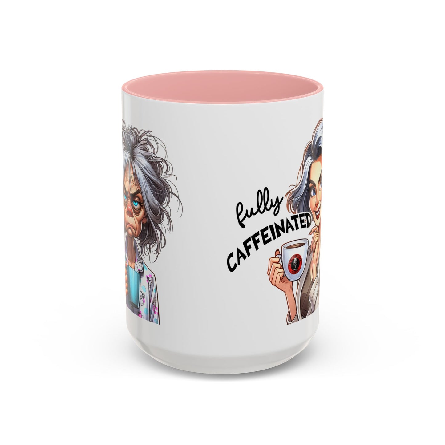 Funny Before & After Coffee Mug — Haggard Before, Fabulous After (11/15oz)