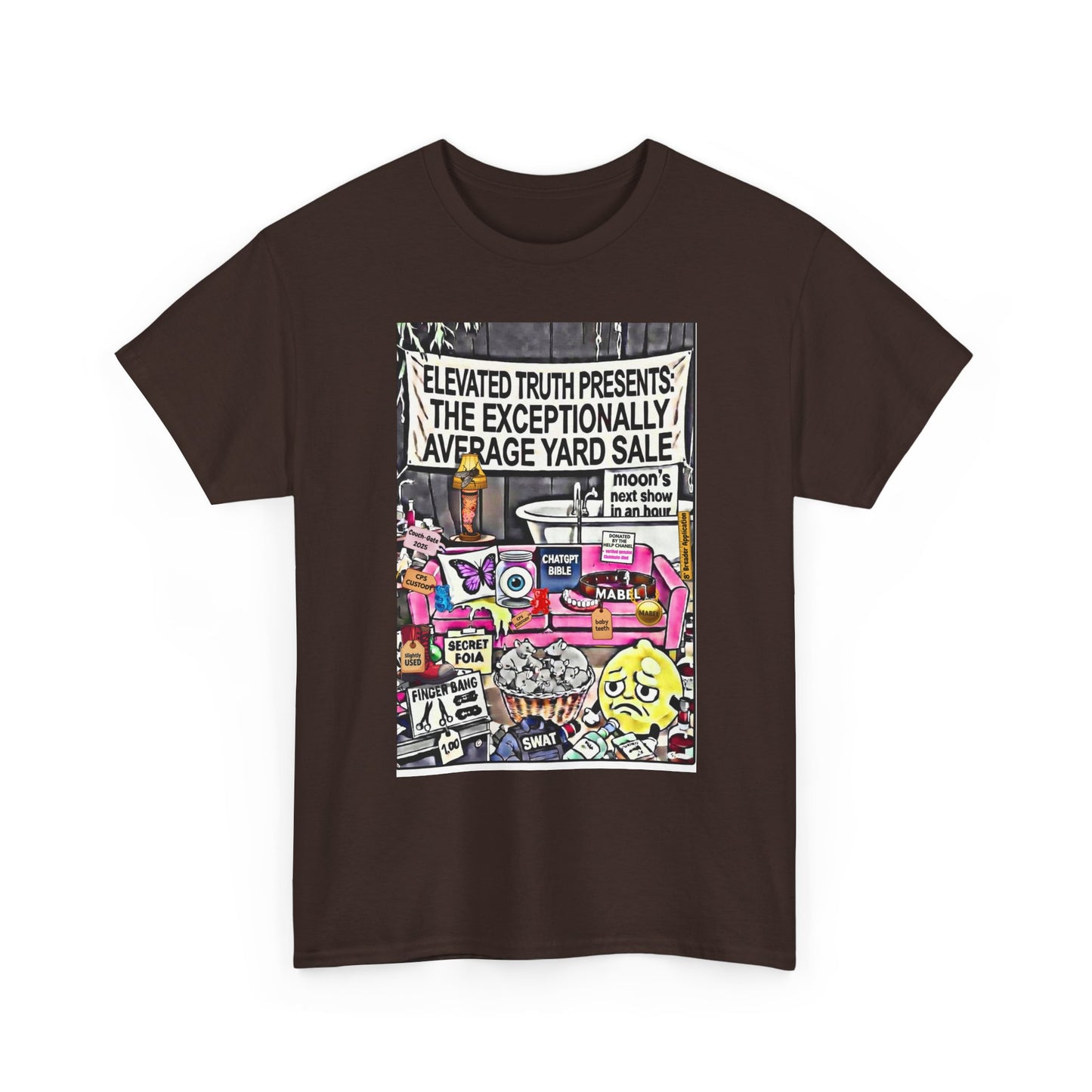 Funny YouTube Streets 'End of the Year YARDSALE!' T‑Shirt