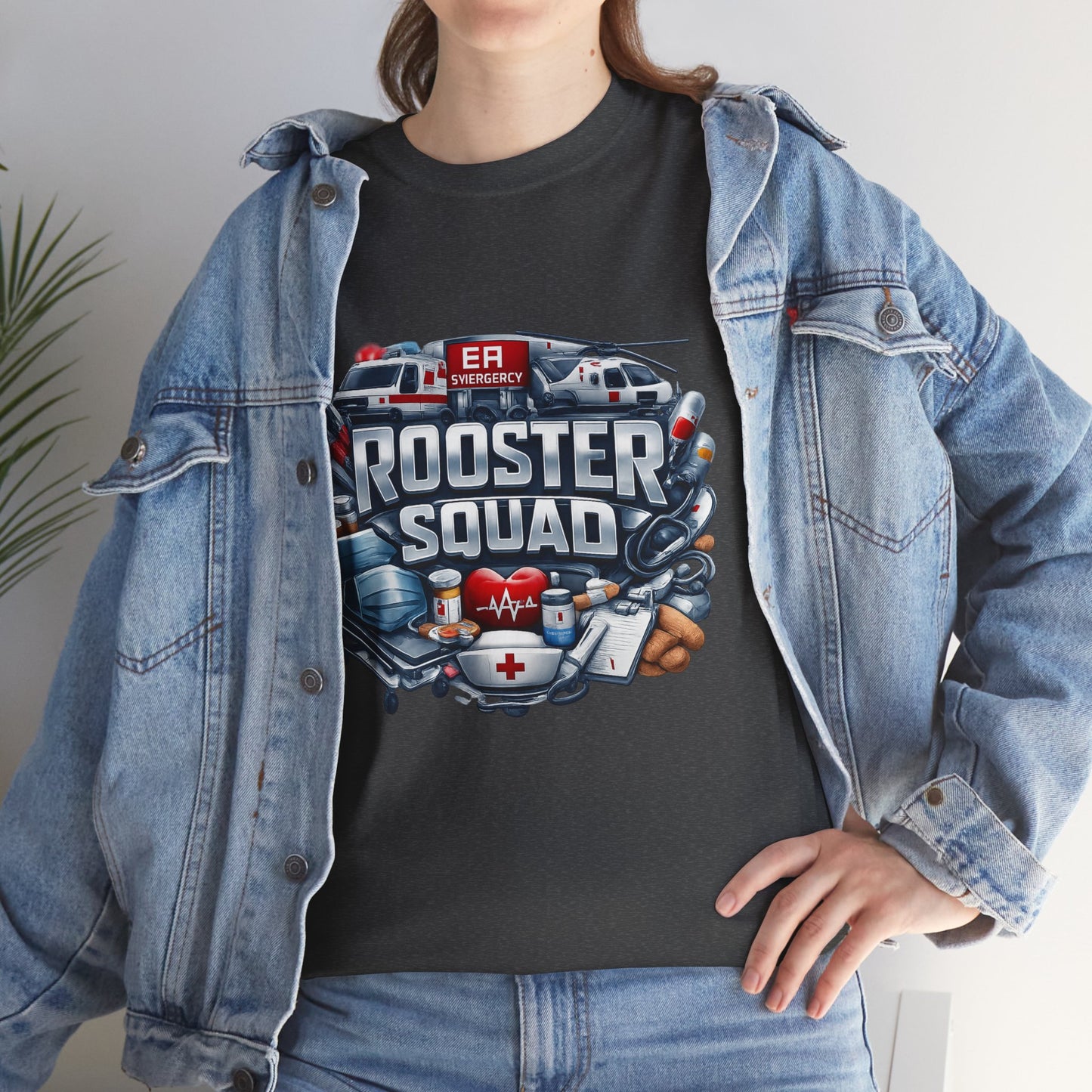 Rooster Squad ER Team T-Shirt — Emergency Medical Technician Paramedic Tee