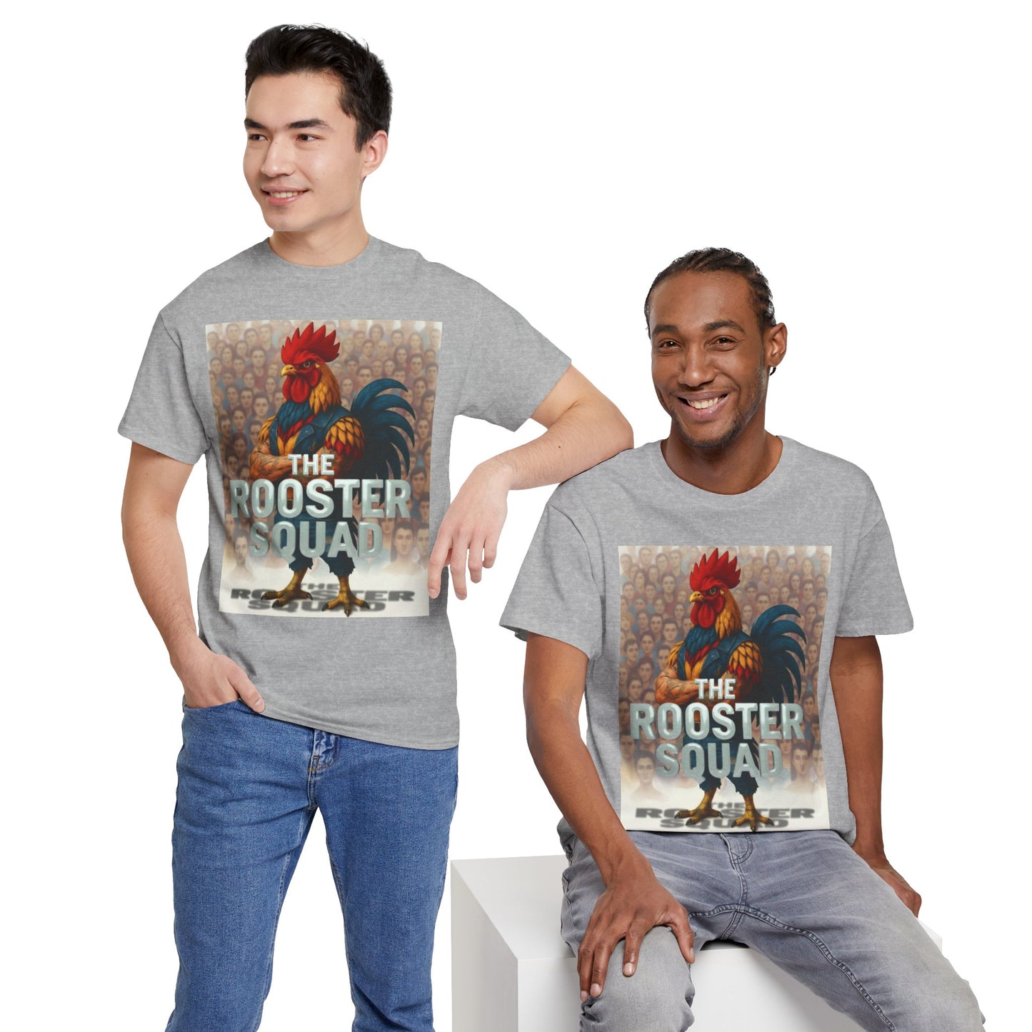 Rooster Squad T-Shirt — Rock With Our Flock Tee