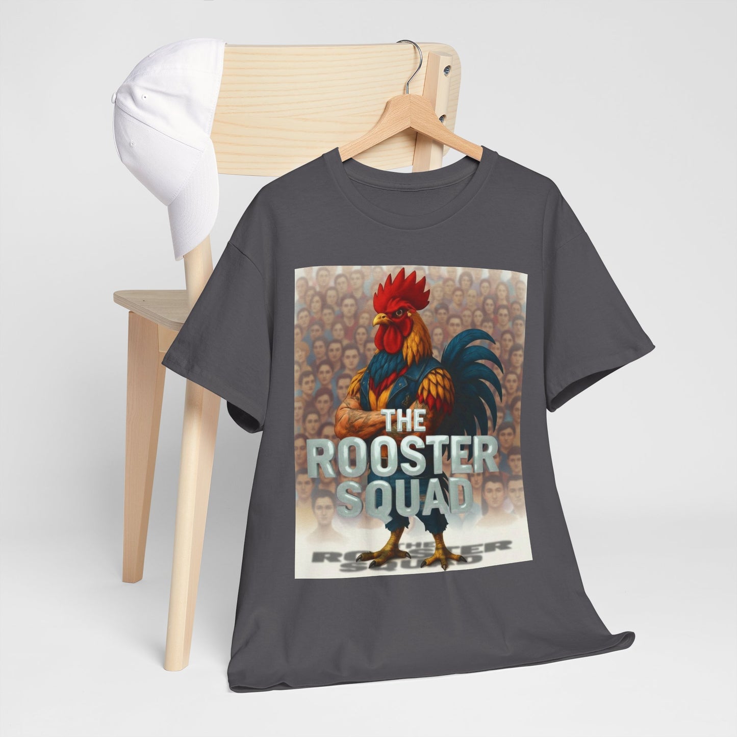 Rooster Squad T-Shirt — Rock With Our Flock Tee