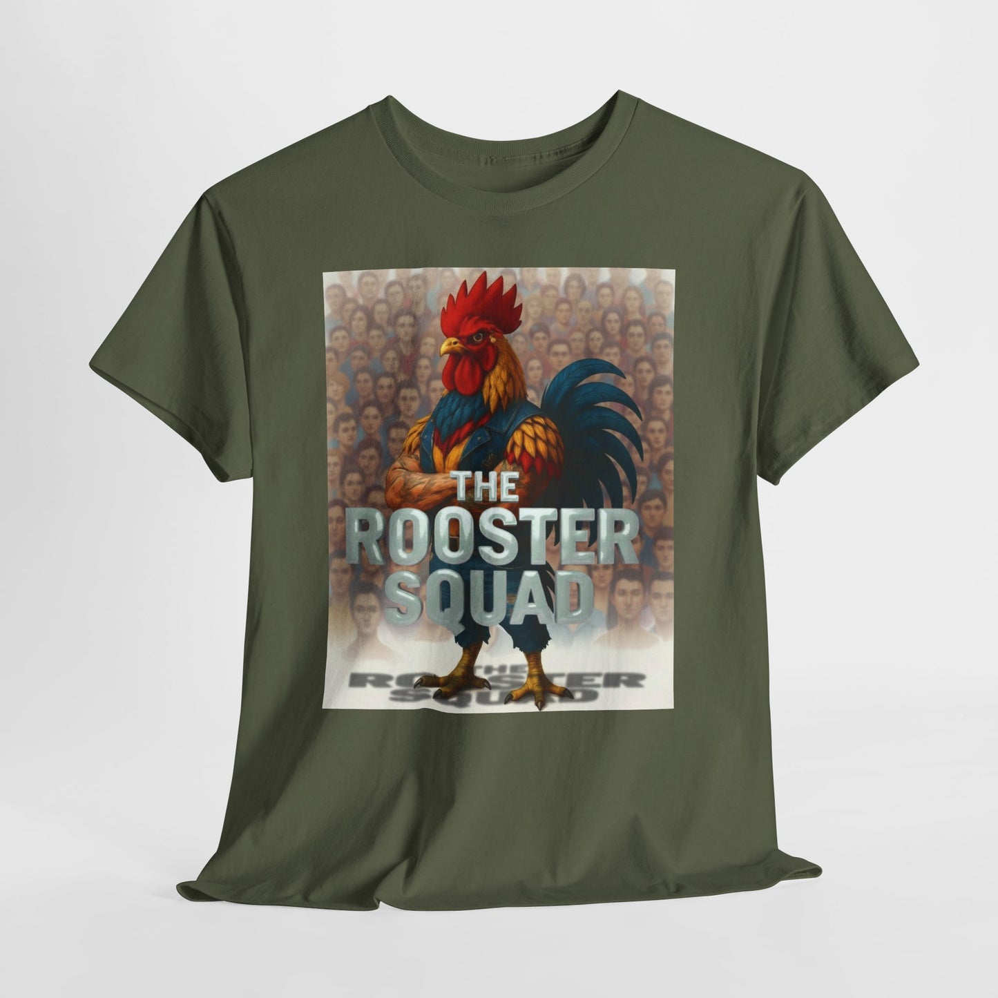 Rooster Squad T-Shirt — Rock With Our Flock Tee