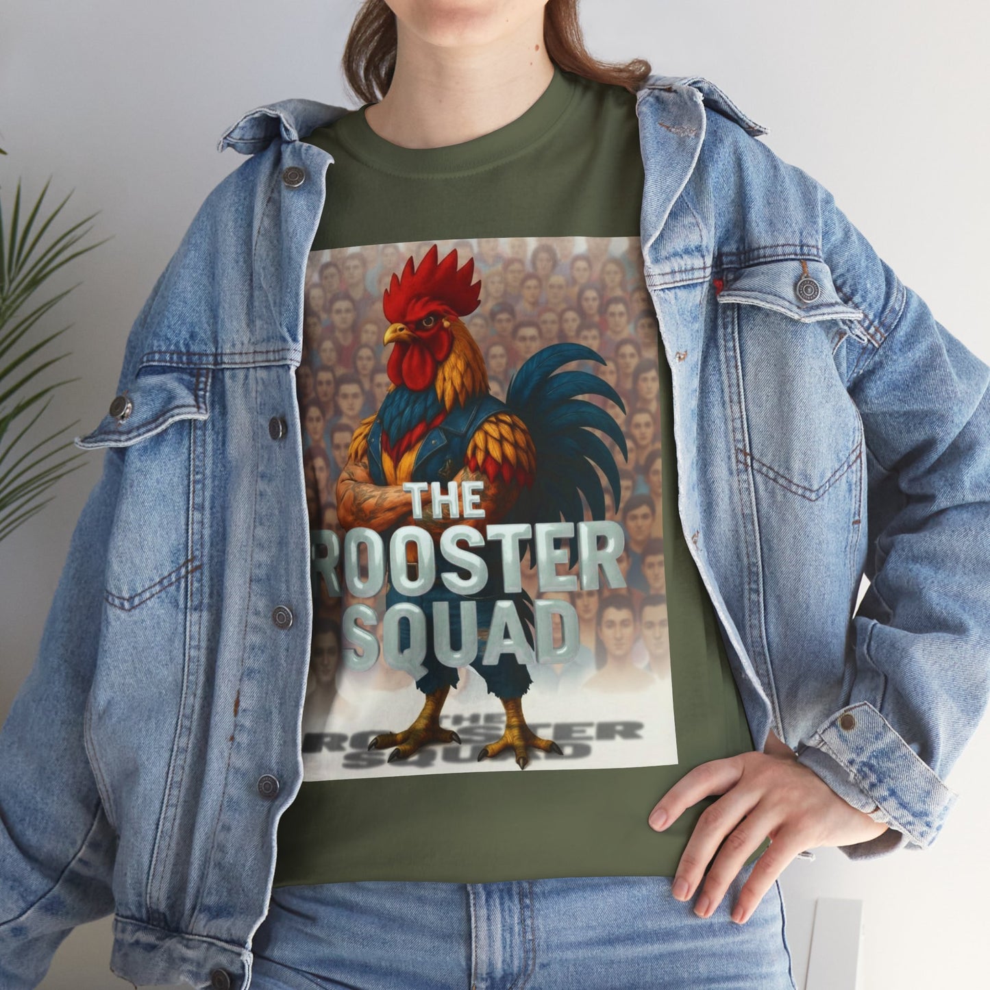 Rooster Squad T-Shirt — Rock With Our Flock Tee