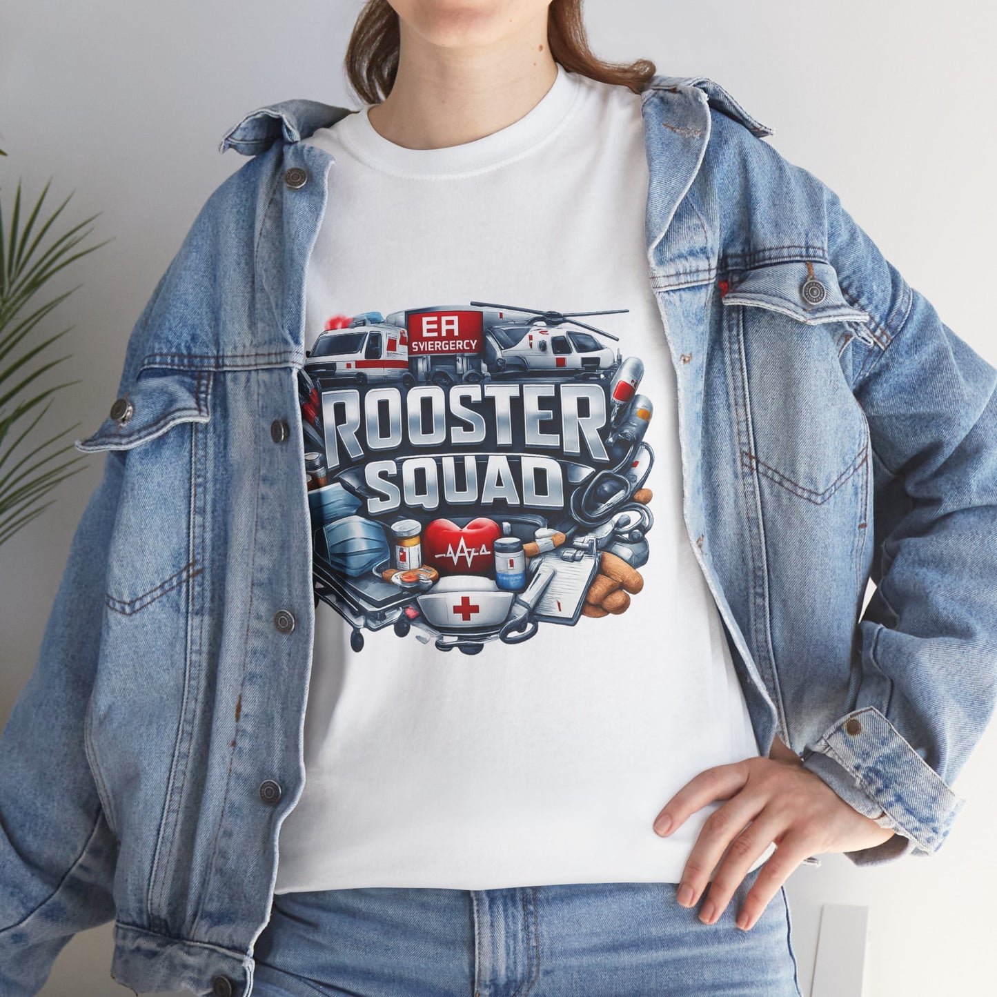 Rooster Squad ER Team T-Shirt — Emergency Medical Technician Paramedic Tee