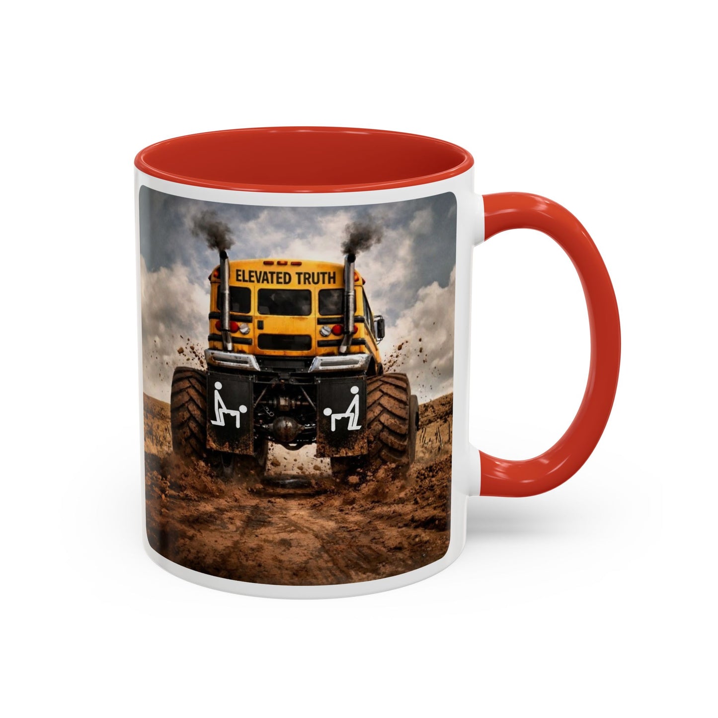 ELEVATED TRUTH MONSTER BUS Coffee Mug — 'Elevated Truth'  SAVING THE STREETS Gift (11/15 oz)