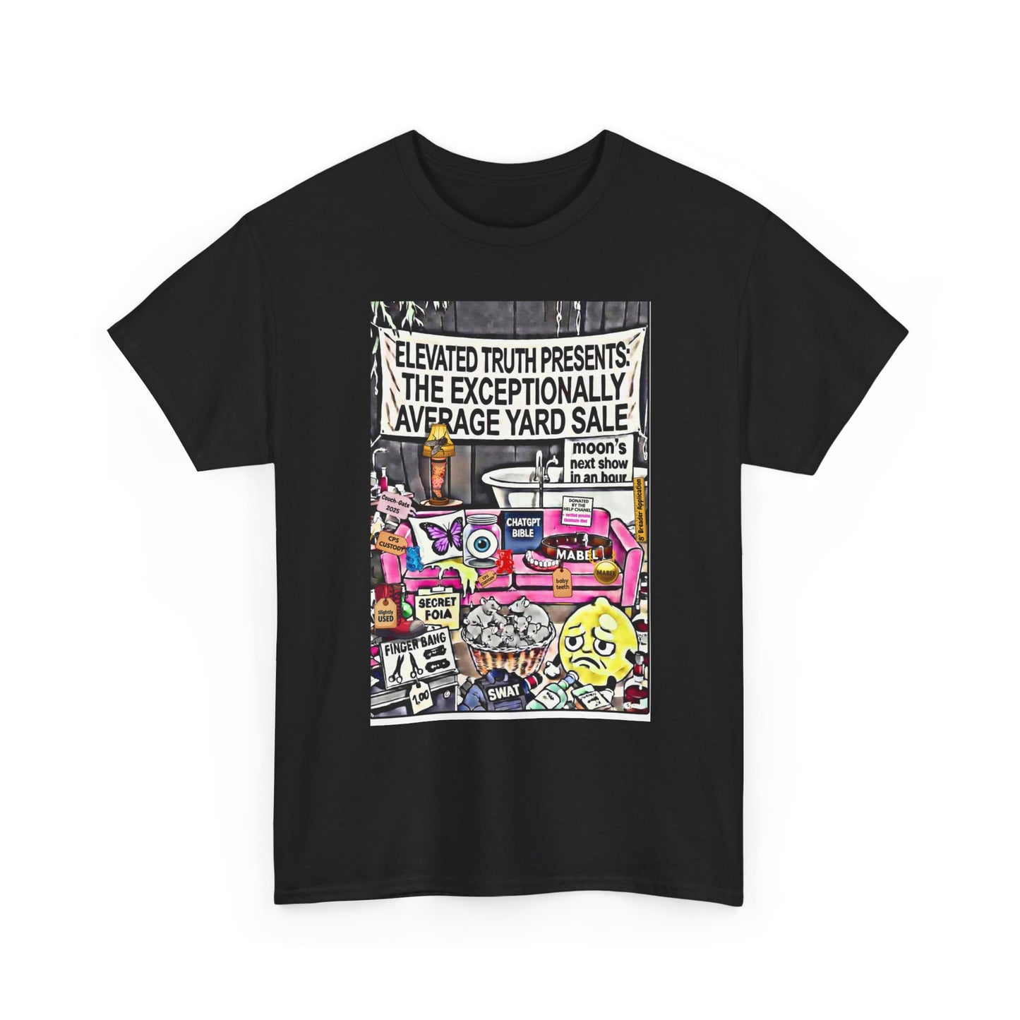 Funny YouTube Streets 'End of the Year YARDSALE!' T‑Shirt