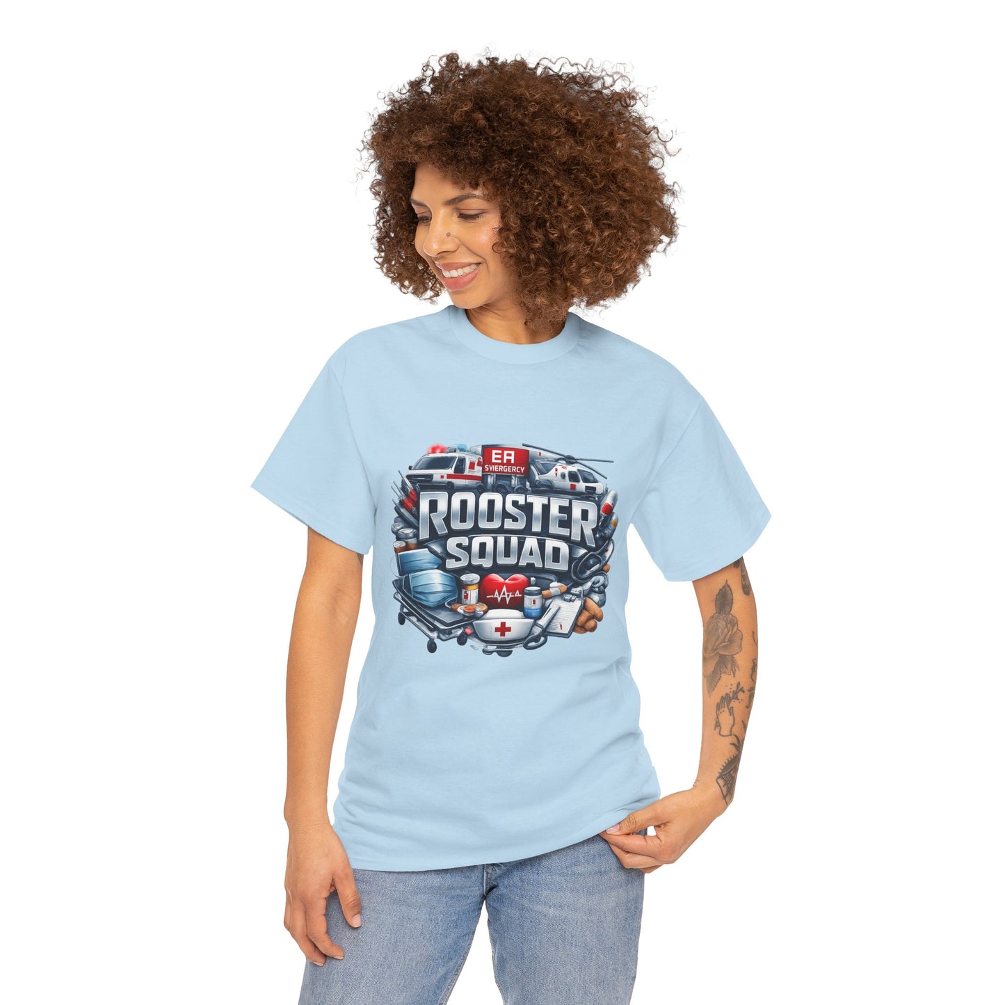 Rooster Squad ER Team T-Shirt — Emergency Medical Technician Paramedic Tee