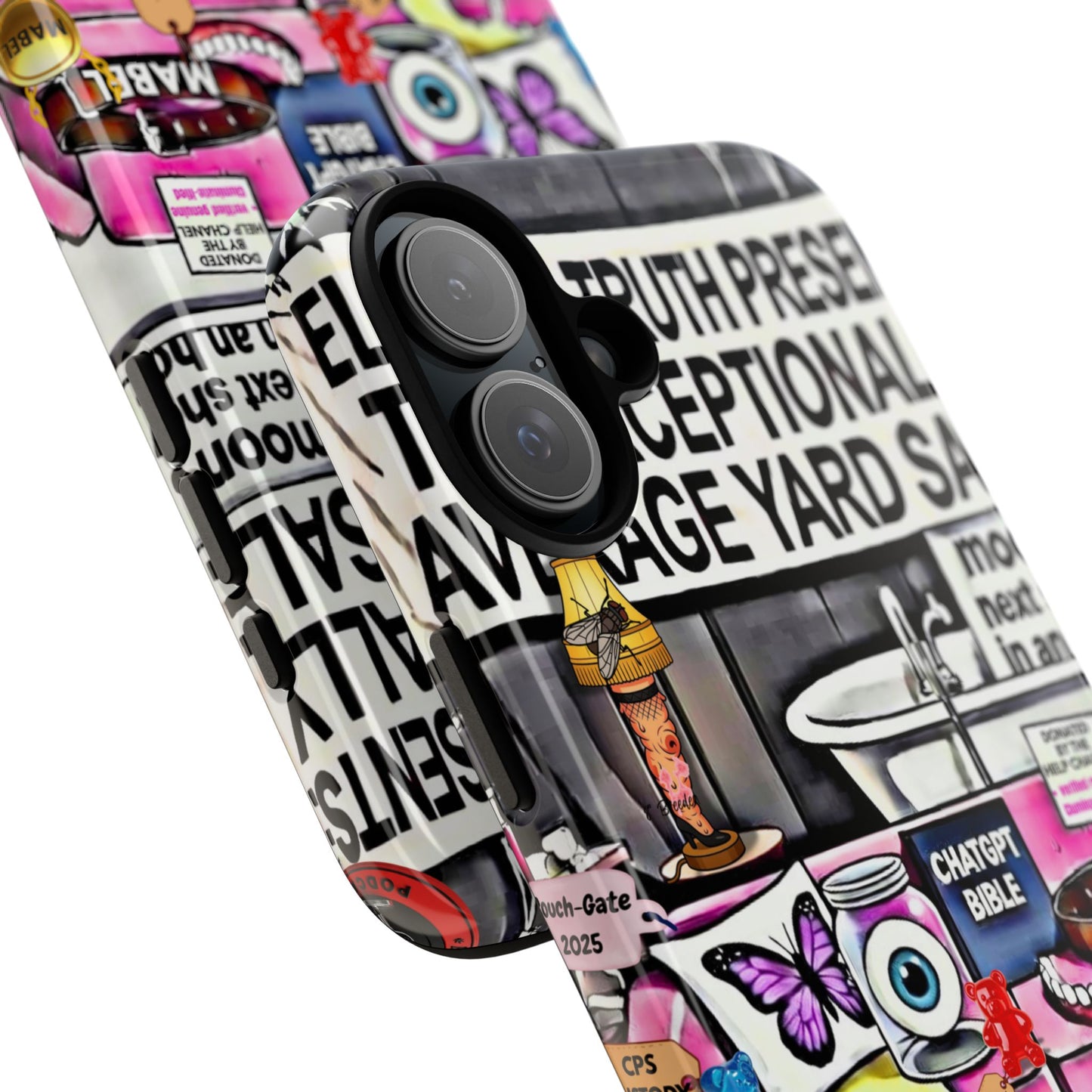 Full - 'Elevated Truth Presents: The Exceptionally Average Yard Sale' Illustrated Design