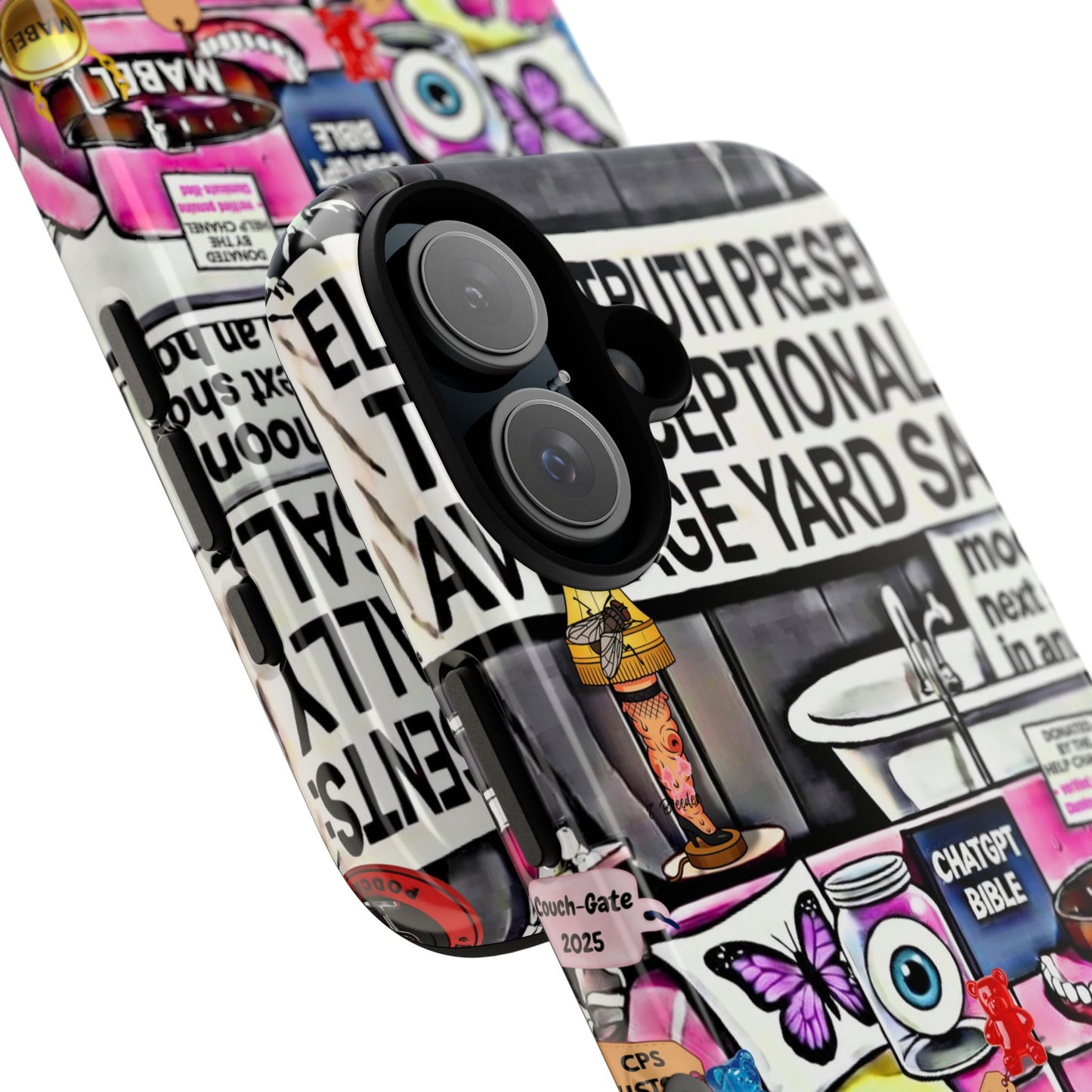 Full - 'Elevated Truth Presents: The Exceptionally Average Yard Sale' Illustrated Design