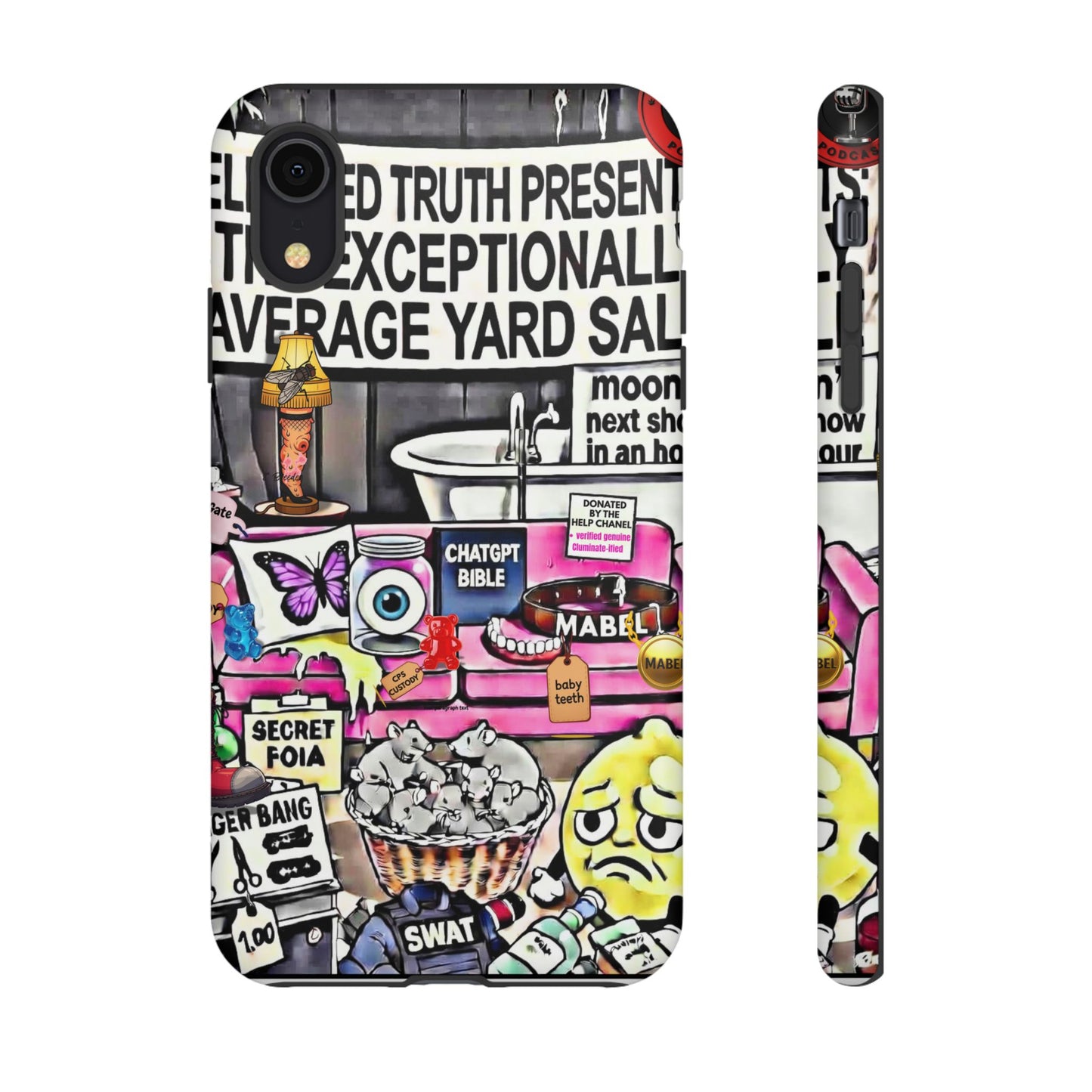 Full - 'Elevated Truth Presents: The Exceptionally Average Yard Sale' Illustrated Design