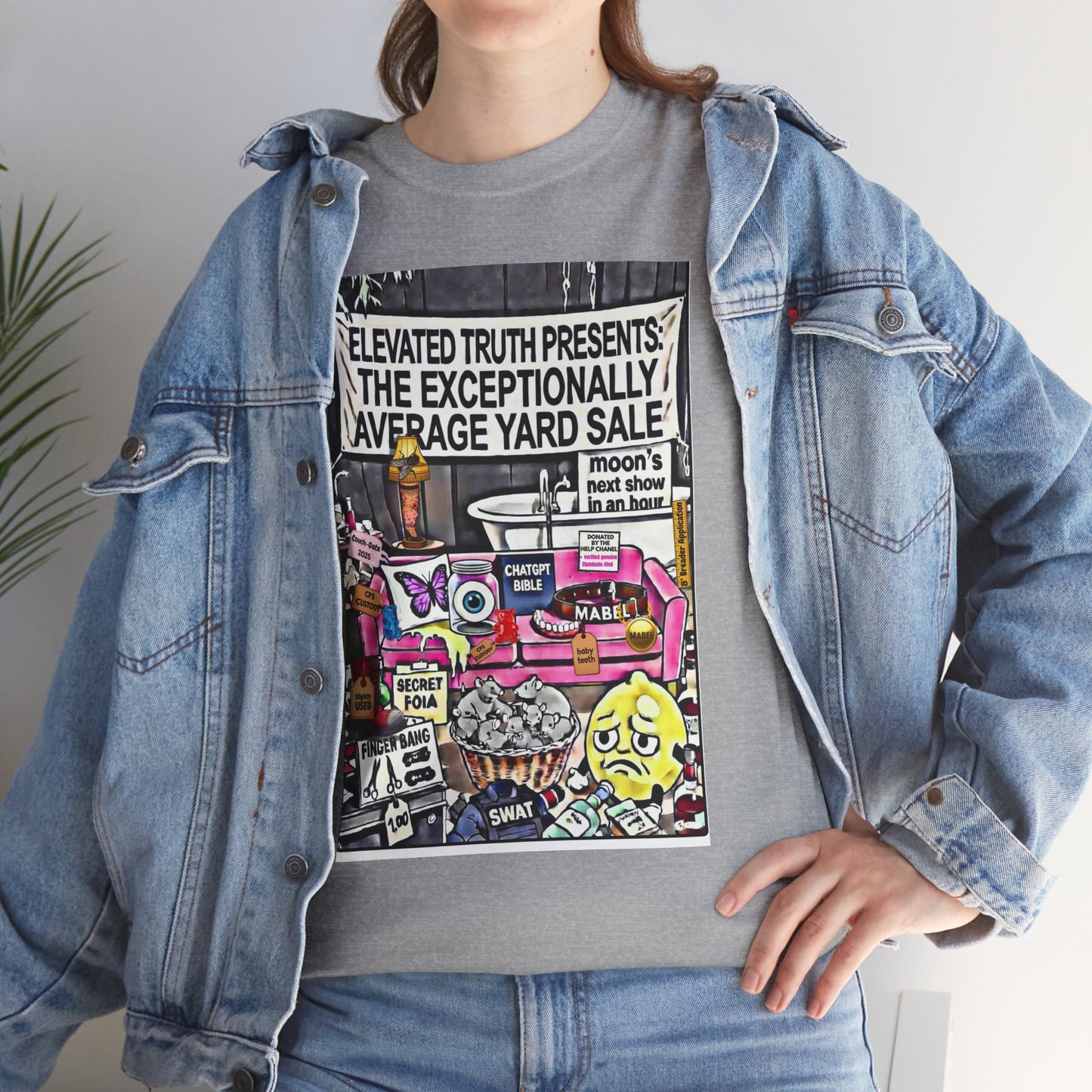 Funny YouTube Streets 'End of the Year YARDSALE!' T‑Shirt